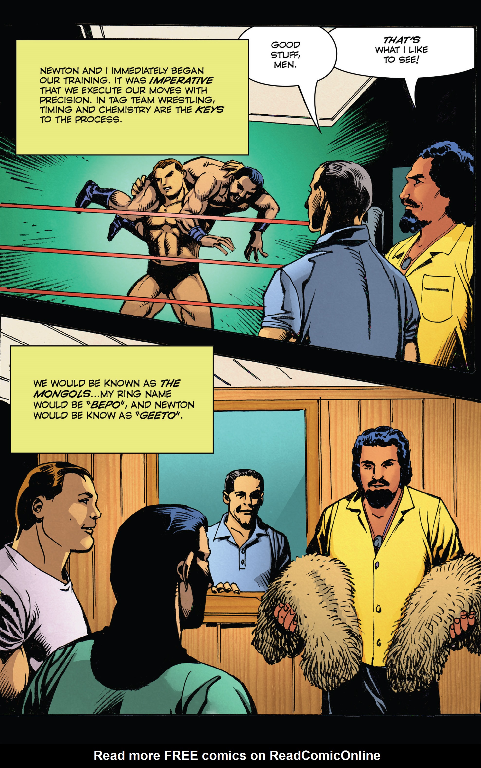 Read online Turnbuckle Titans: Nikolai Volkoff comic -  Issue #2 - 14