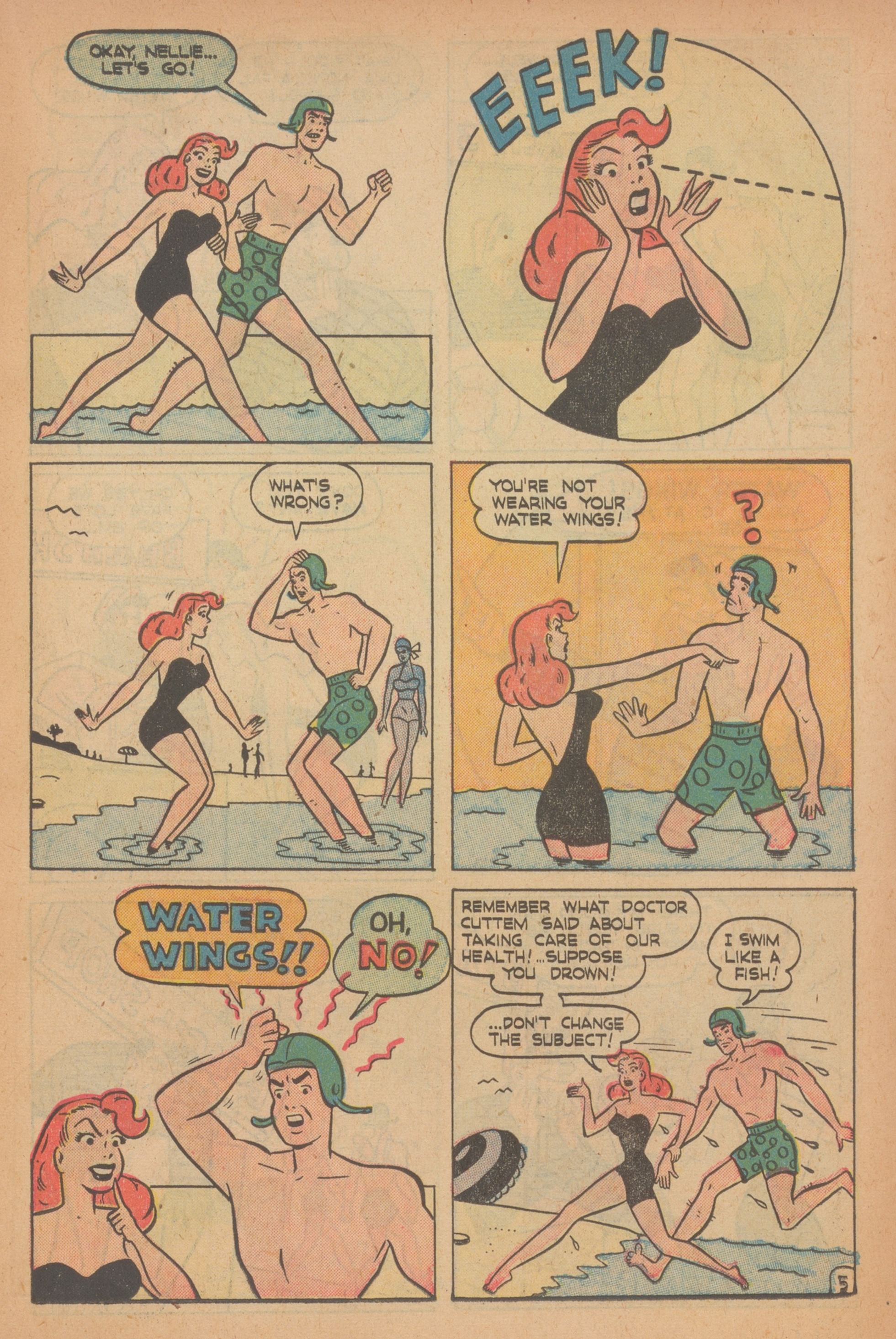 Read online Nellie The Nurse (1945) comic -  Issue #22 - 15