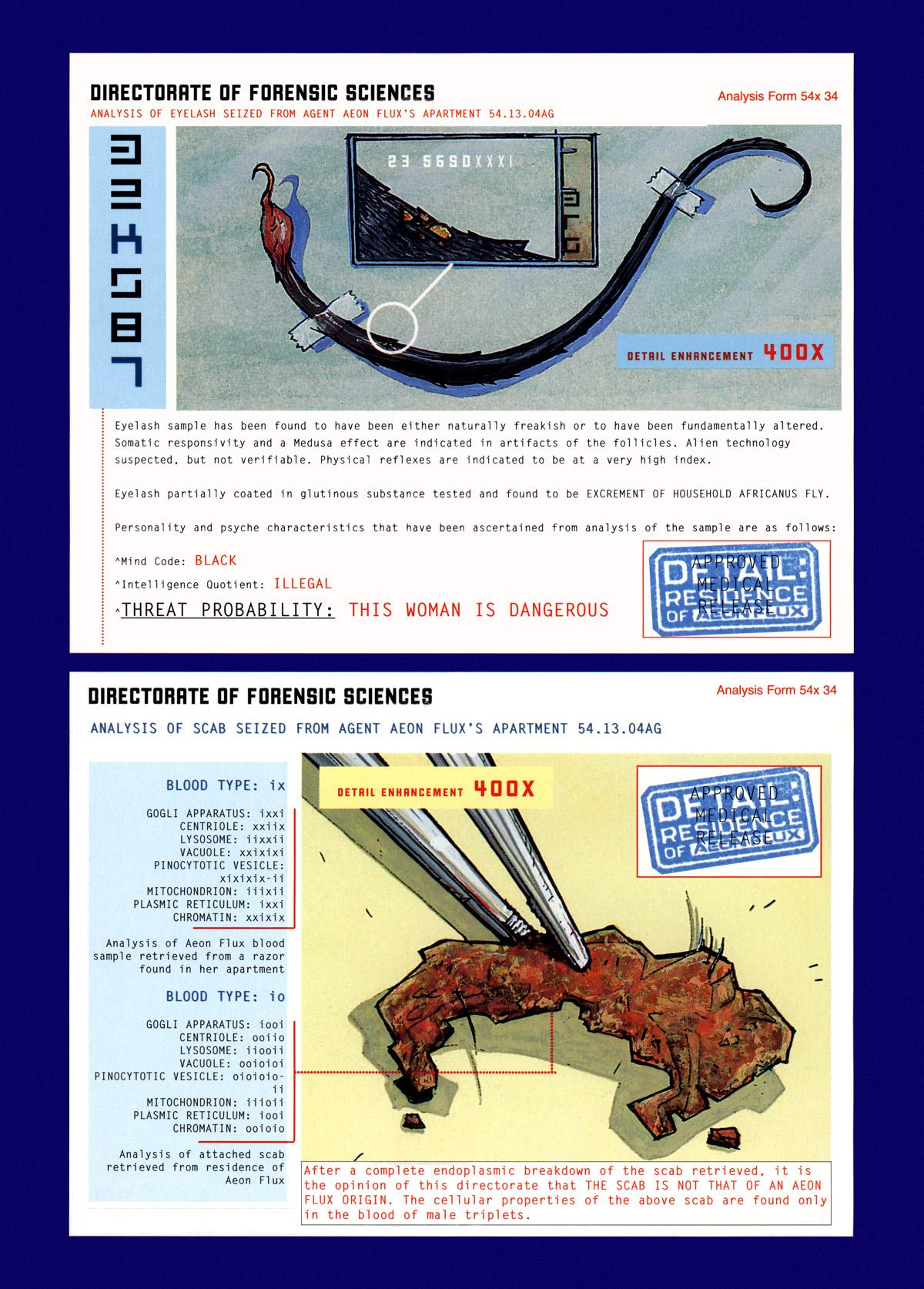 Read online Aeon Flux: The Herodotus File comic -  Issue # TPB - 54