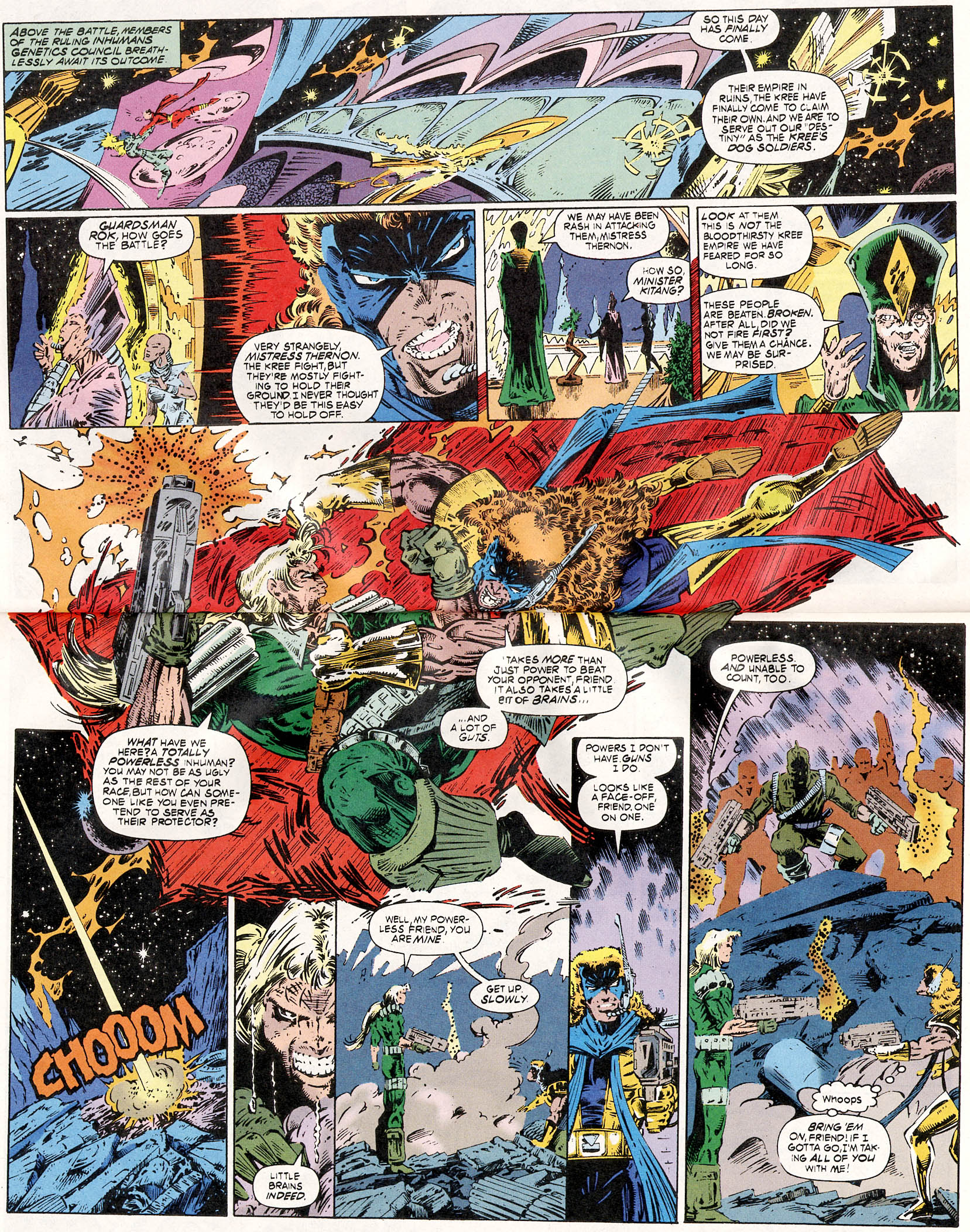 Read online Inhumans: The Great Refuge comic -  Issue # Full - 7