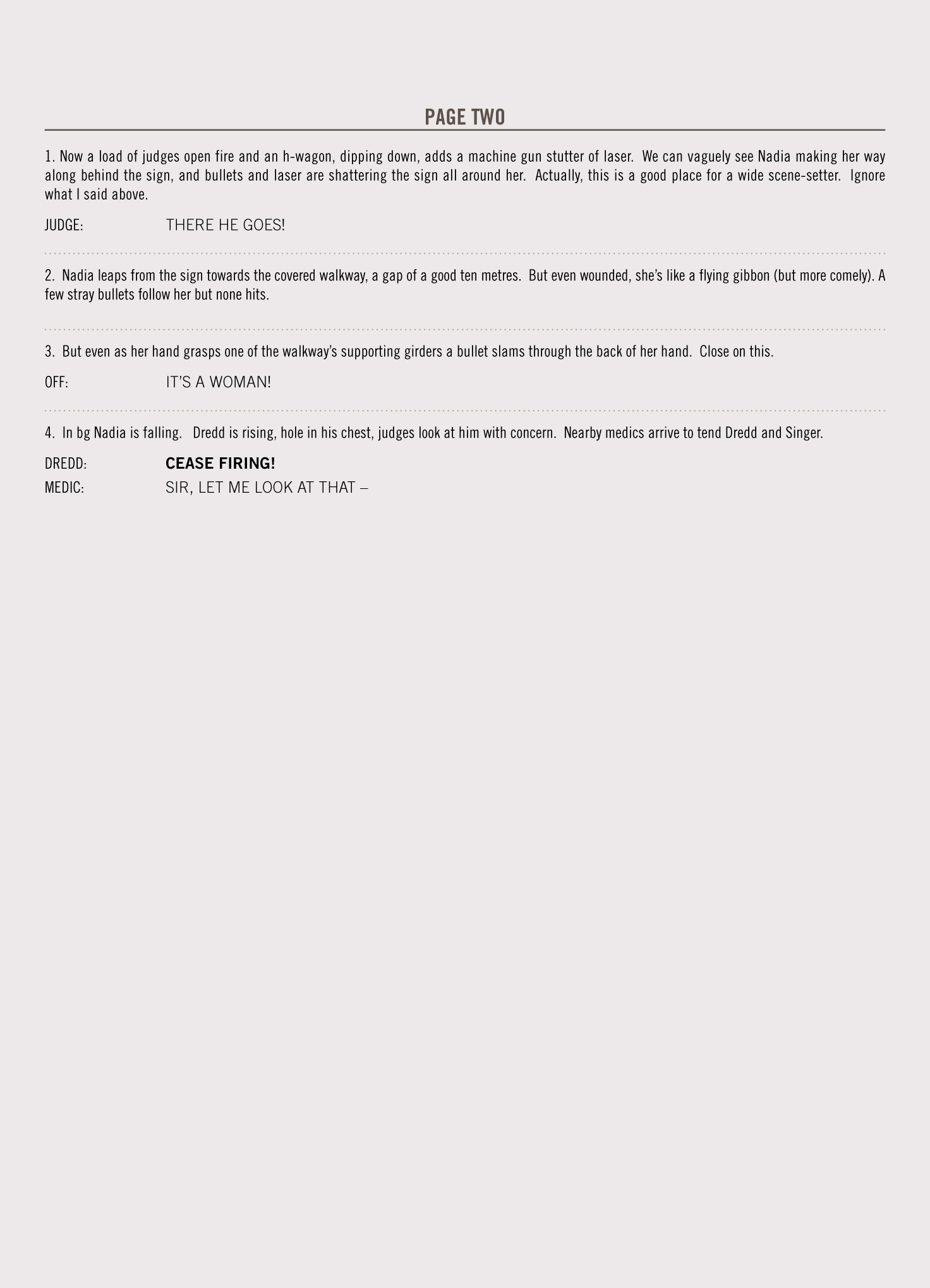 Read online 2000 AD Script Book comic -  Issue # TPB (Part 2) - 43