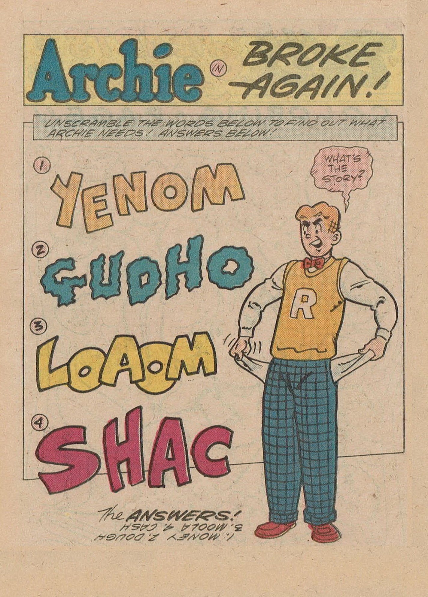 Read online Archie's Story & Game Digest Magazine comic -  Issue #7 - 54