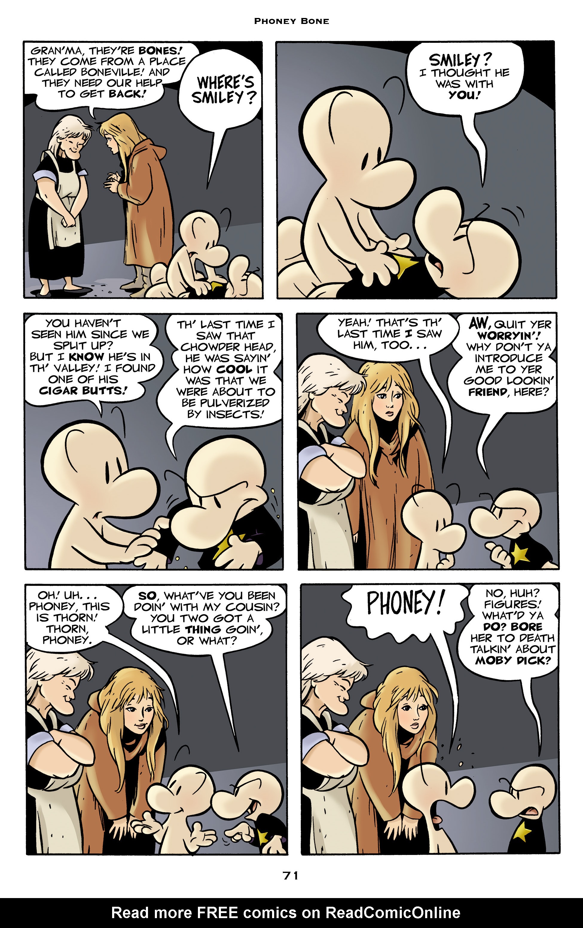 Read online Bone: Out From Boneville comic -  Issue # TPB - 71