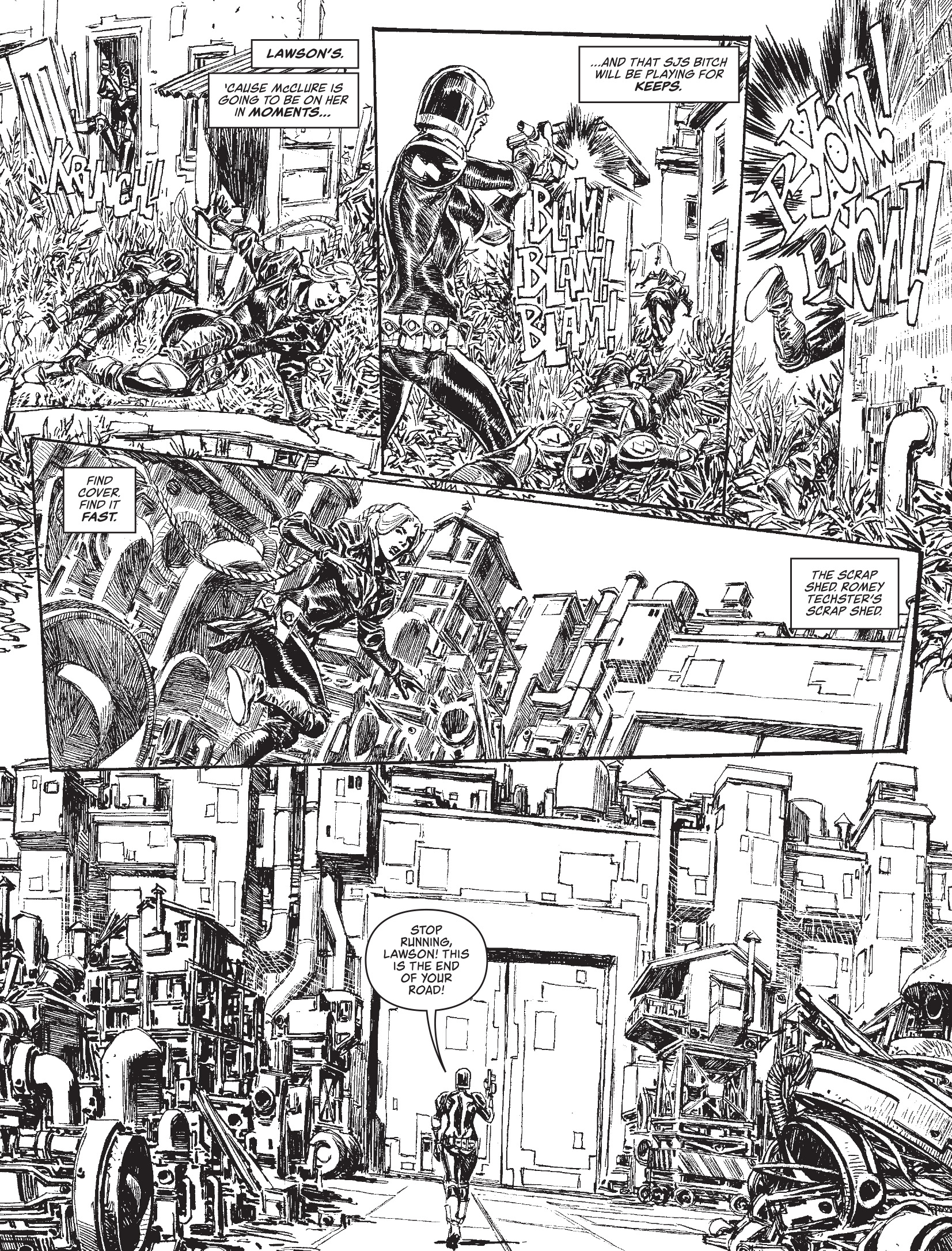 Read online Judge Dredd Megazine (Vol. 5) comic -  Issue #447 - 51