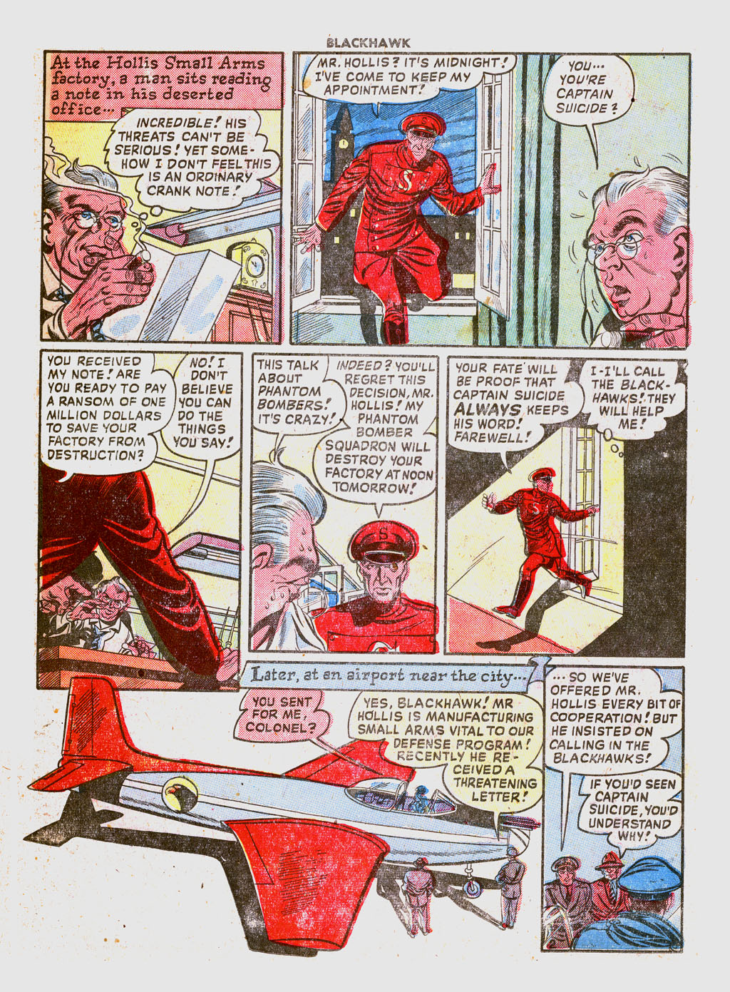 Read online Blackhawk (1957) comic -  Issue #24 - 26