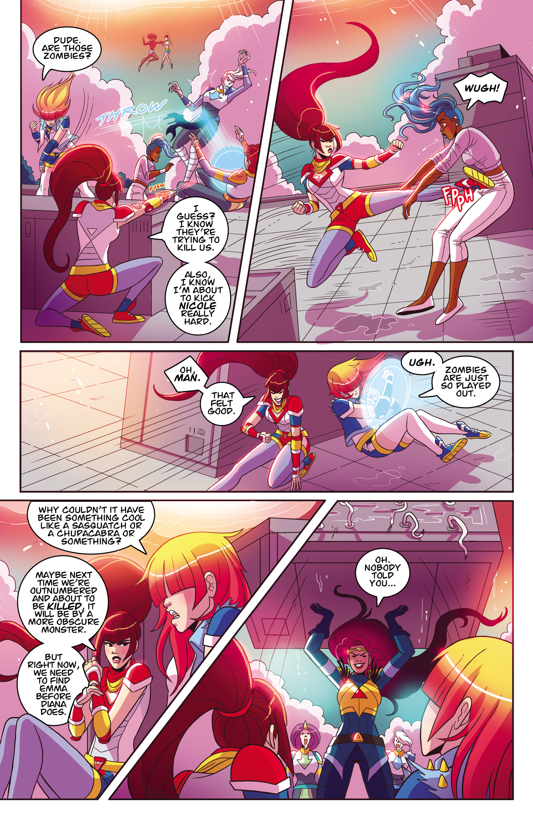 Read online Zodiac Starforce comic -  Issue #4 - 5