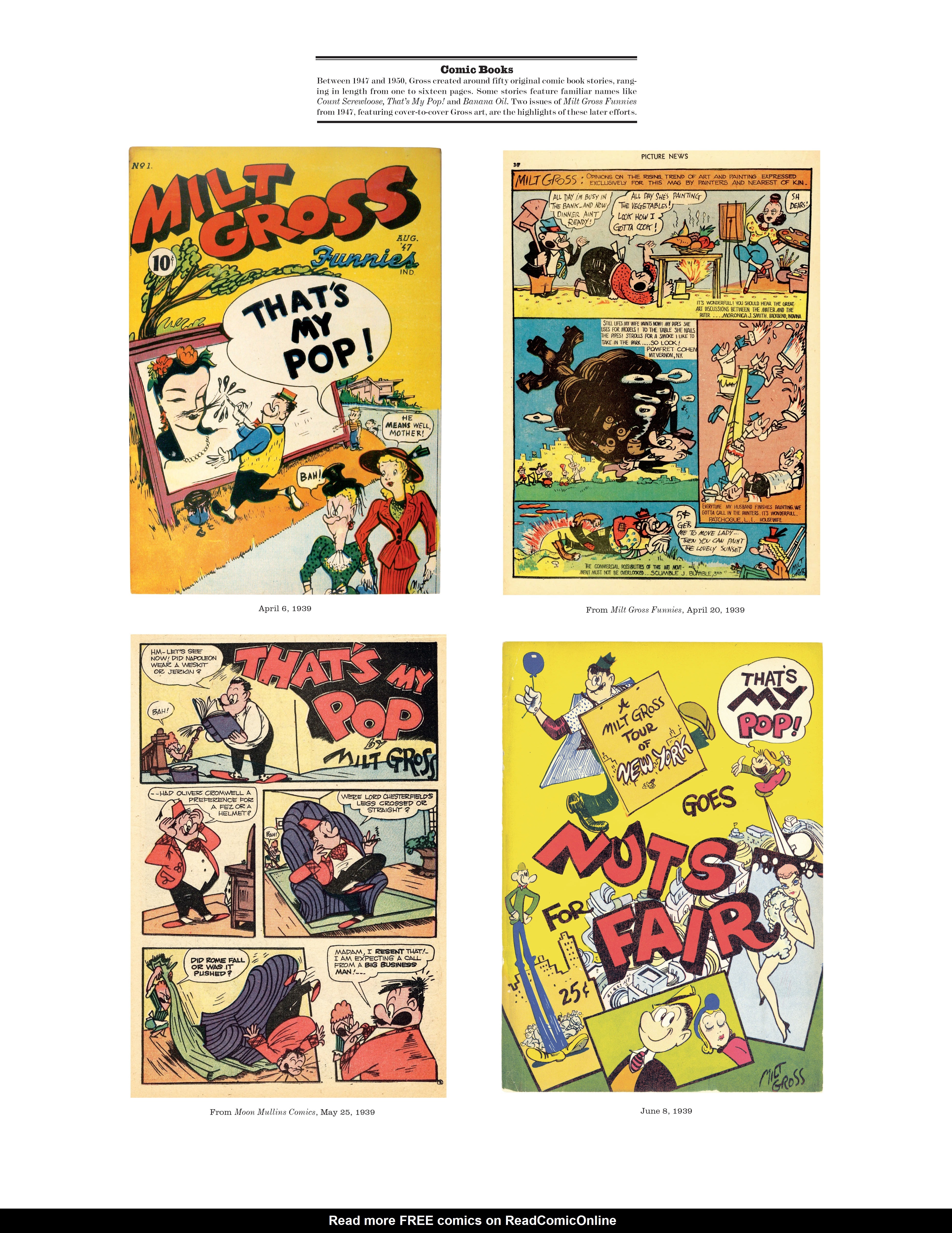 Read online Gross Exaggerations: The Meshuga Comic Strips of Milt Gross comic -  Issue # TPB - 18