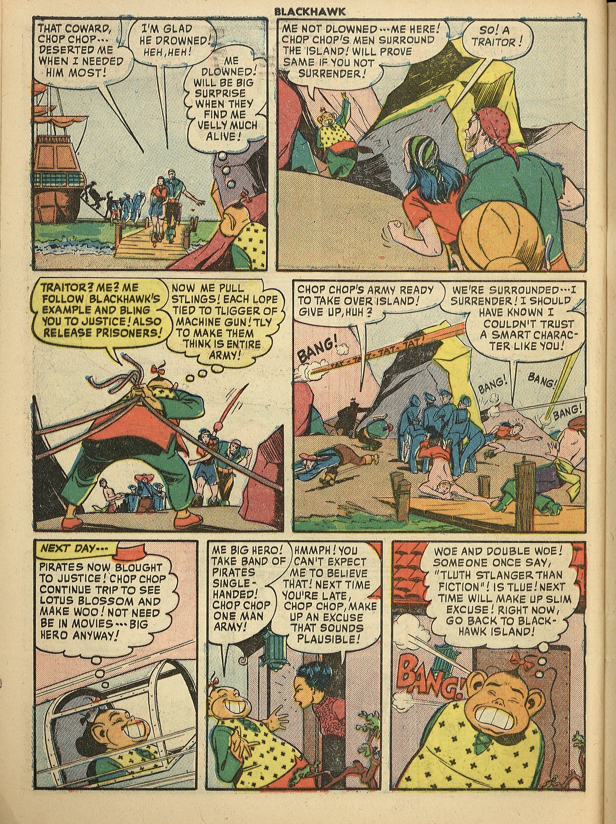 Read online Blackhawk (1957) comic -  Issue #33 - 43
