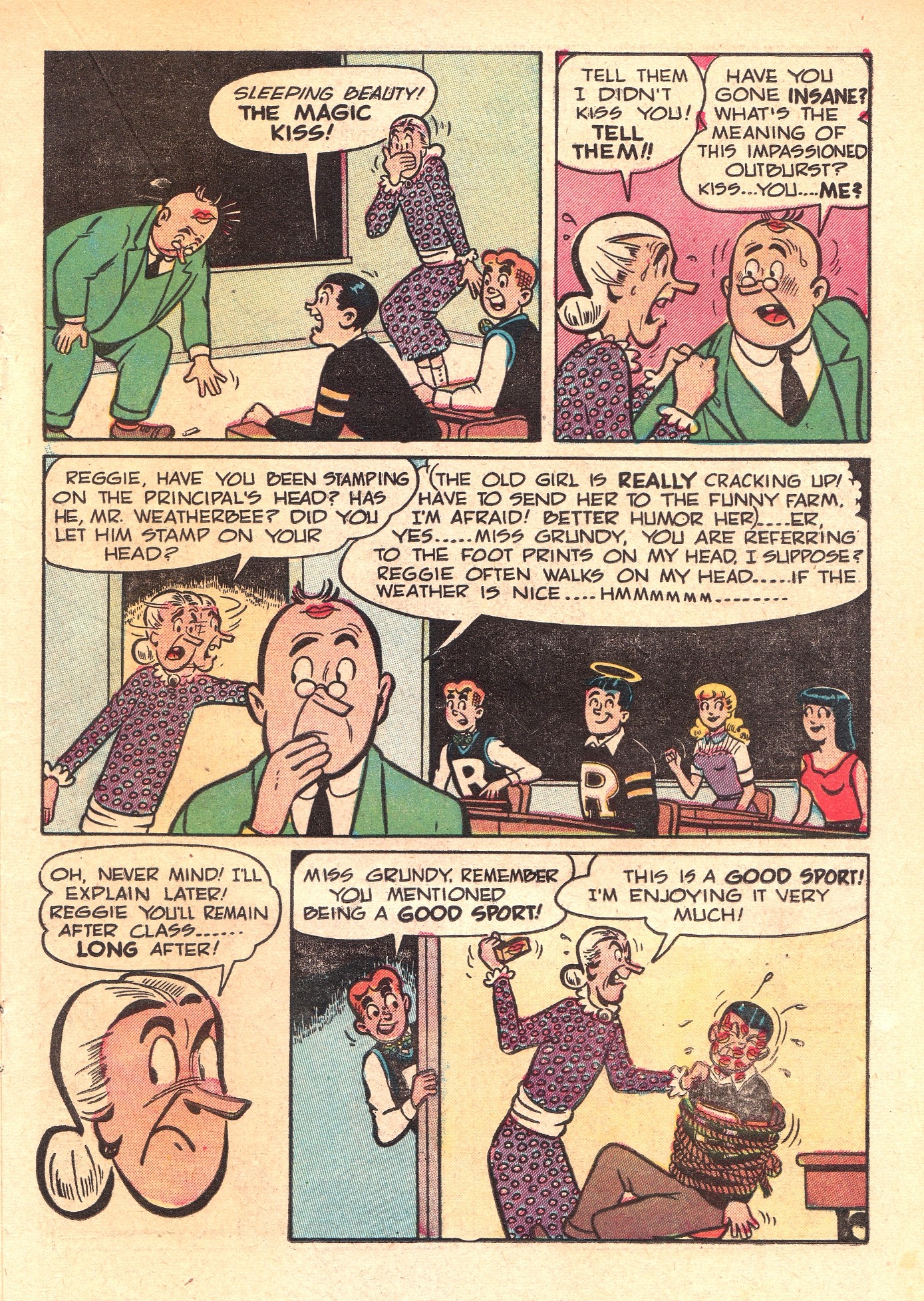 Read online Archie's Rival Reggie comic -  Issue #11 - 17