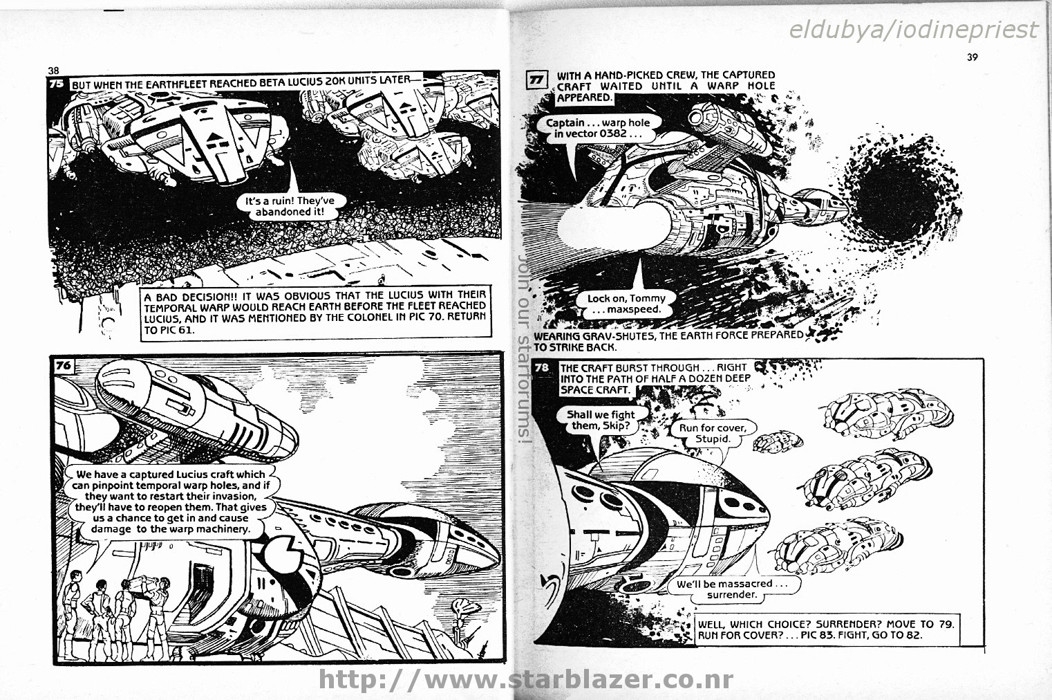 Read online Starblazer comic -  Issue #150 - 21