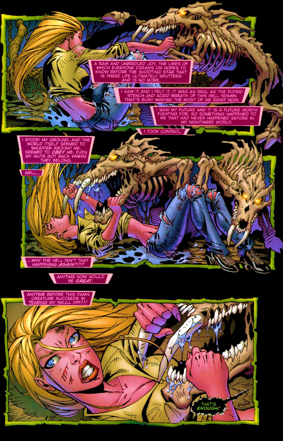 Read online Dreams of the Darkchylde comic -  Issue #6 - 9