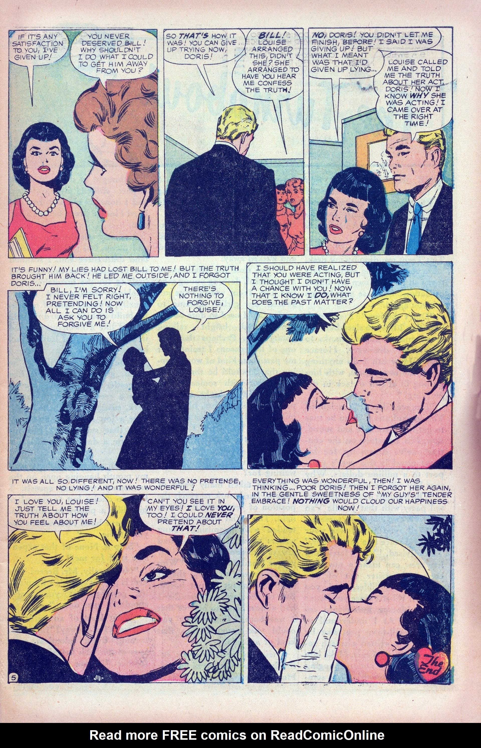 Read online Love Romances comic -  Issue #73 - 7