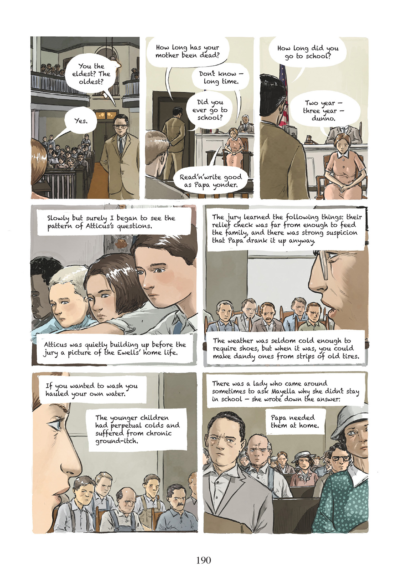 Read online To Kill a Mockingbird: A Graphic Novel comic -  Issue # TPB (Part 3) - 4