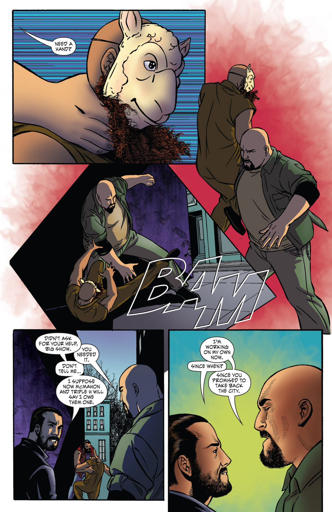 Read online WWE Superstars comic -  Issue #1 - 11