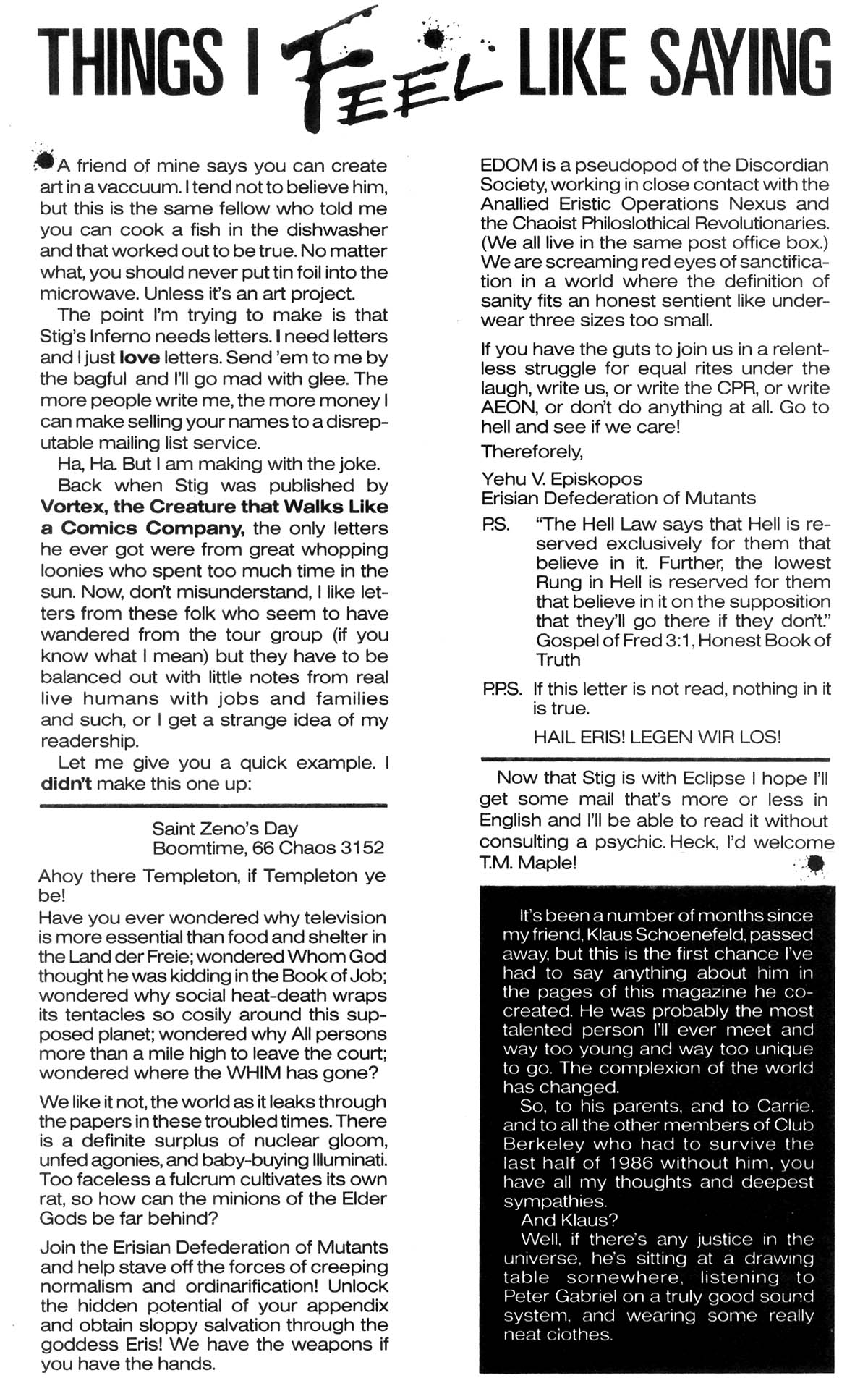 Read online Stig's Inferno comic -  Issue #6 - 16