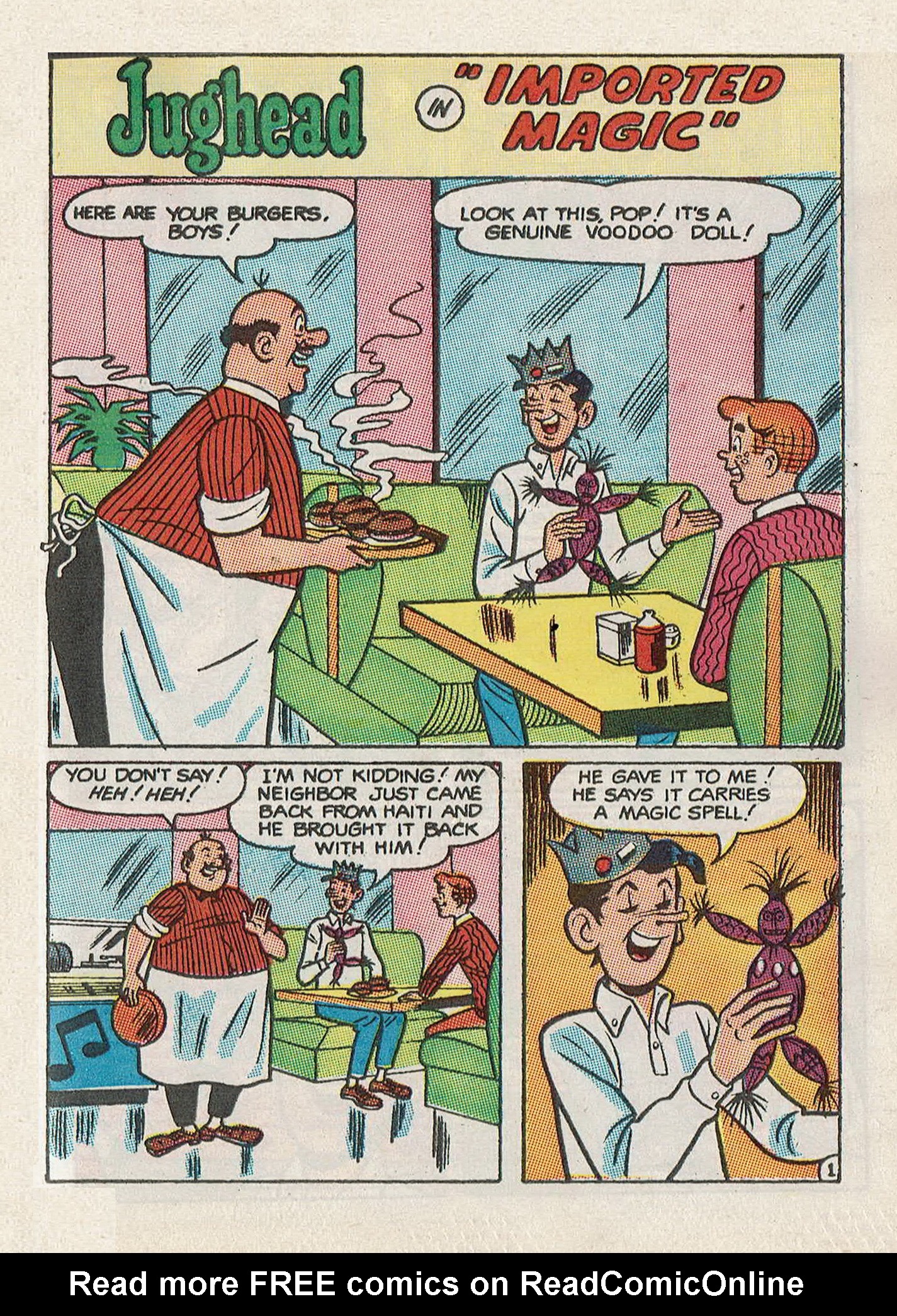 Read online Jughead Jones Comics Digest comic -  Issue #59 - 29