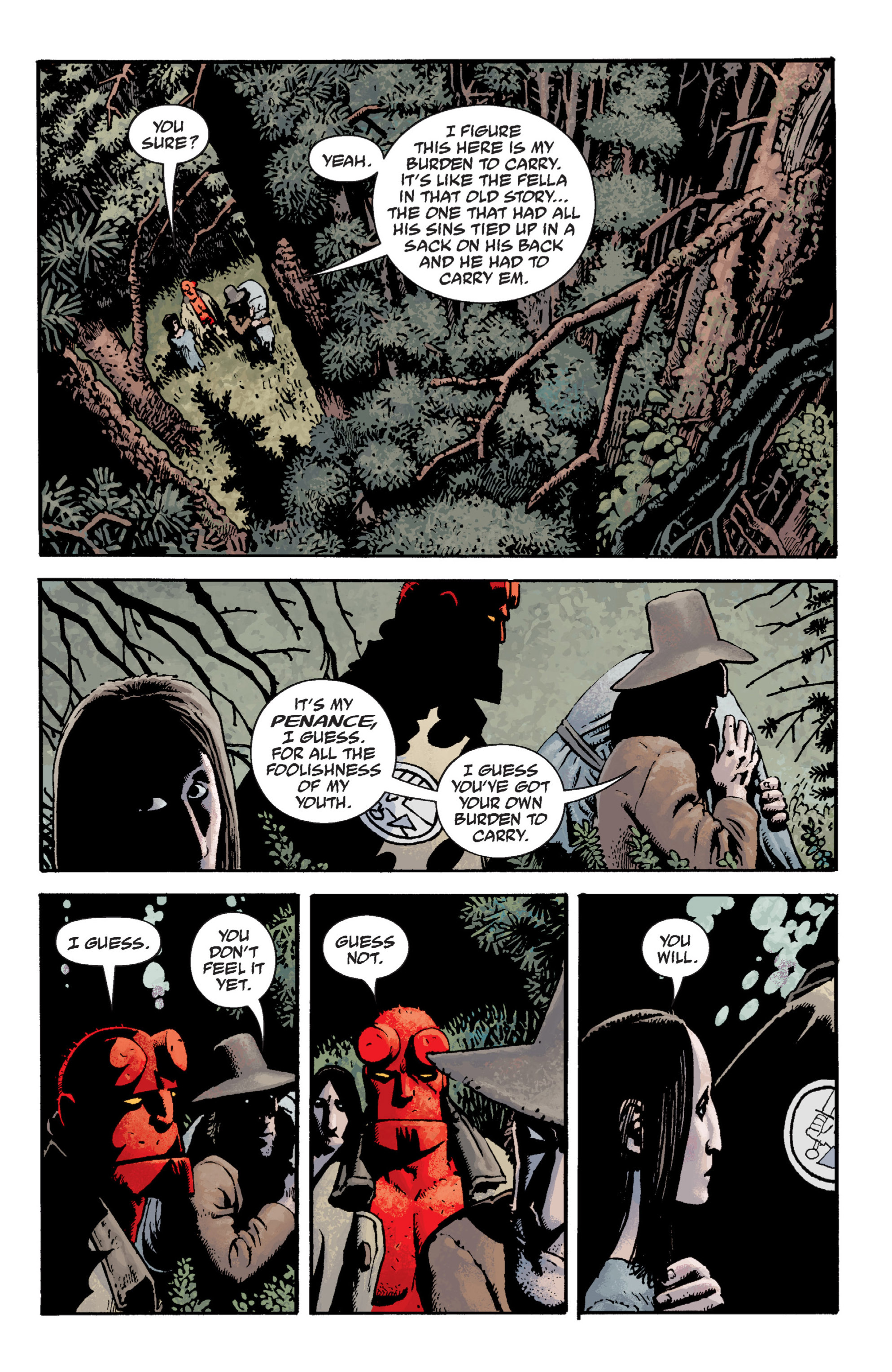 Read online Hellboy comic -  Issue #10 - 35