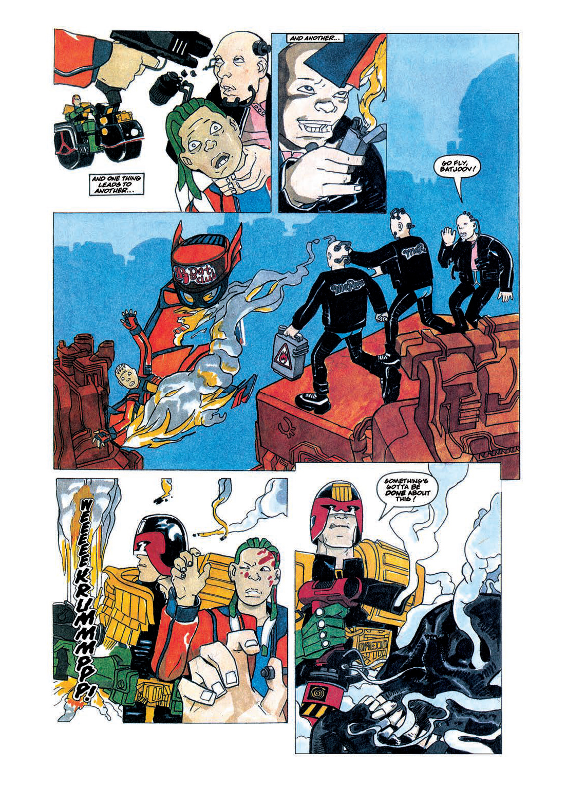 Read online Judge Dredd: The Restricted Files comic -  Issue # TPB 3 - 176