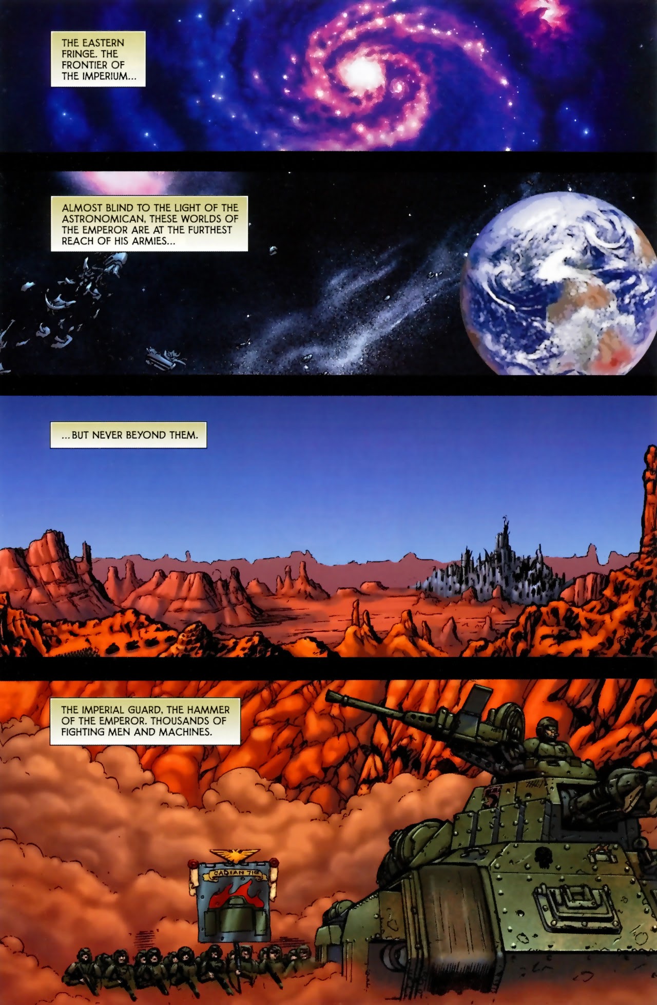 Read online Warhammer 40,000: Fire & Honour comic -  Issue #1 - 5