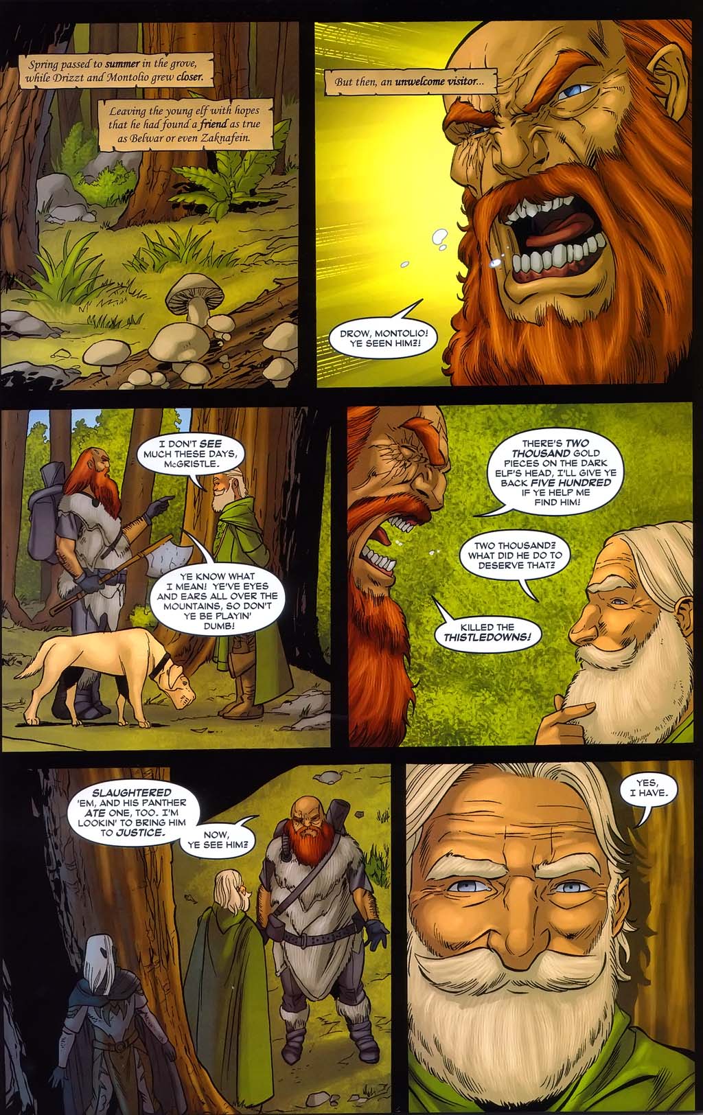 Read online Forgotten Realms: Sojourn comic -  Issue #2 - 37