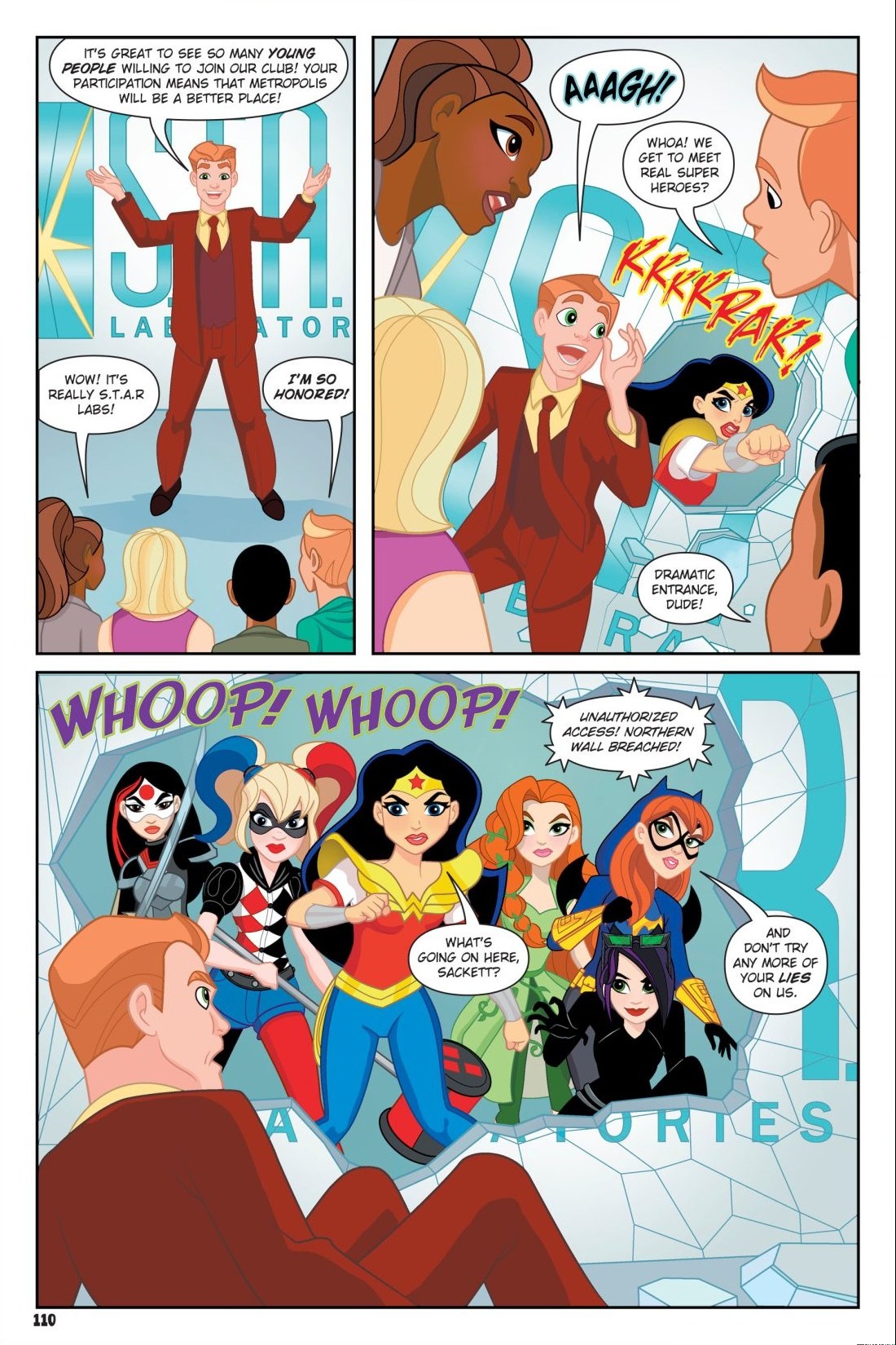 Read online DC Super Hero Girls: Date With Disaster comic -  Issue # TPB - 109