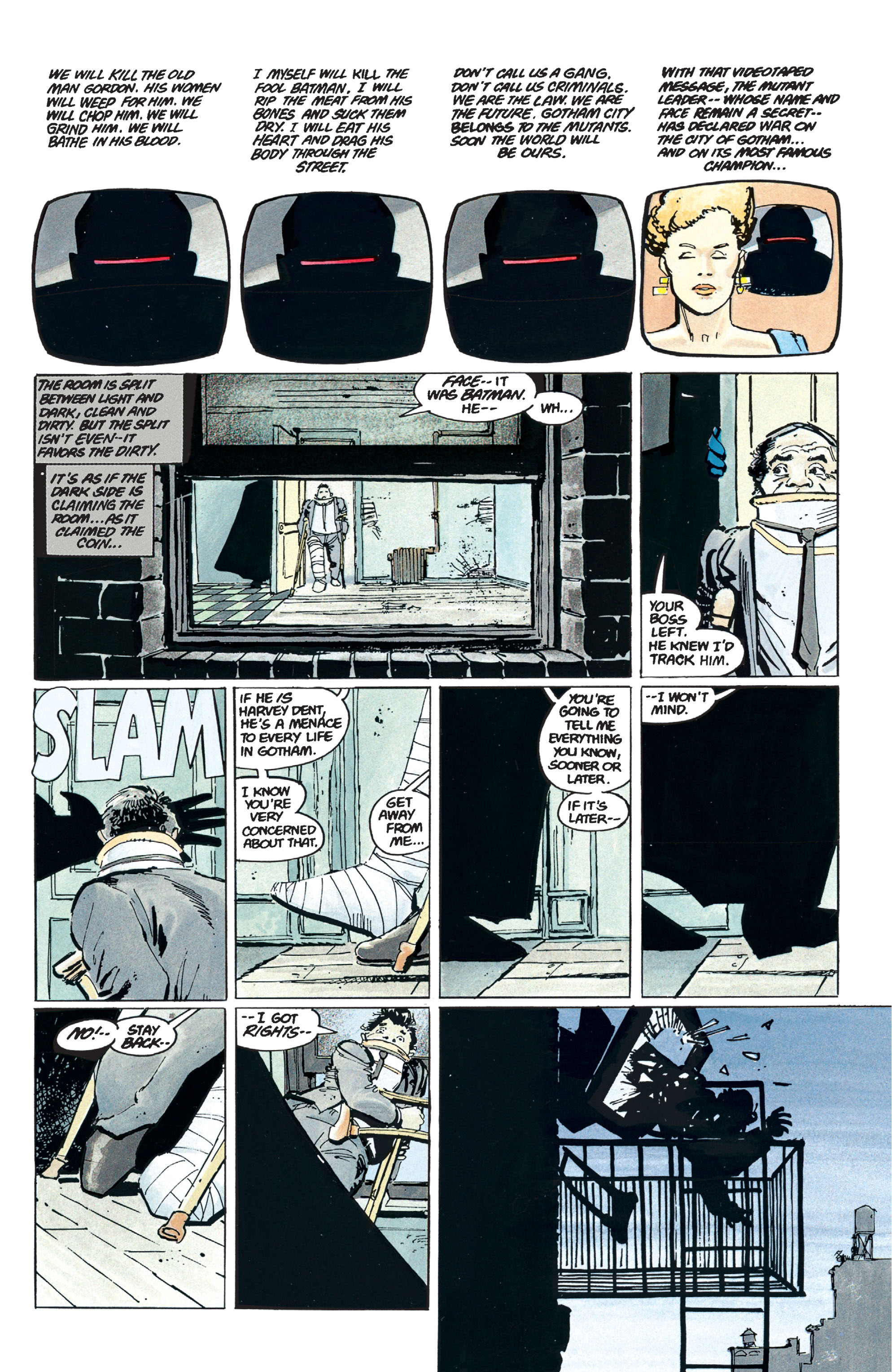 Read online Batman: The Dark Knight Returns comic -  Issue # _30th Anniversary Edition (Part 1) - 44