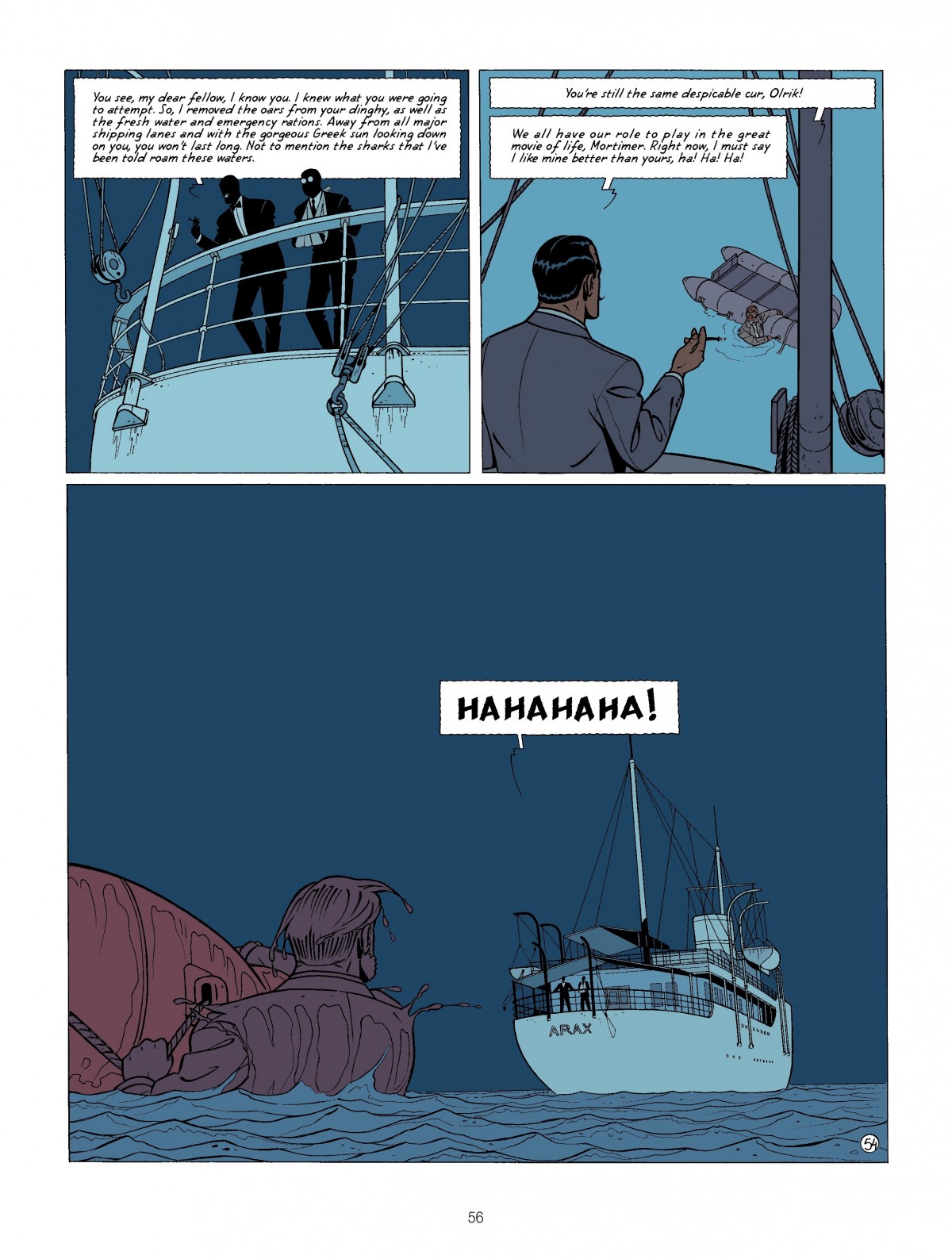 Read online Blake & Mortimer comic -  Issue #13 - 56
