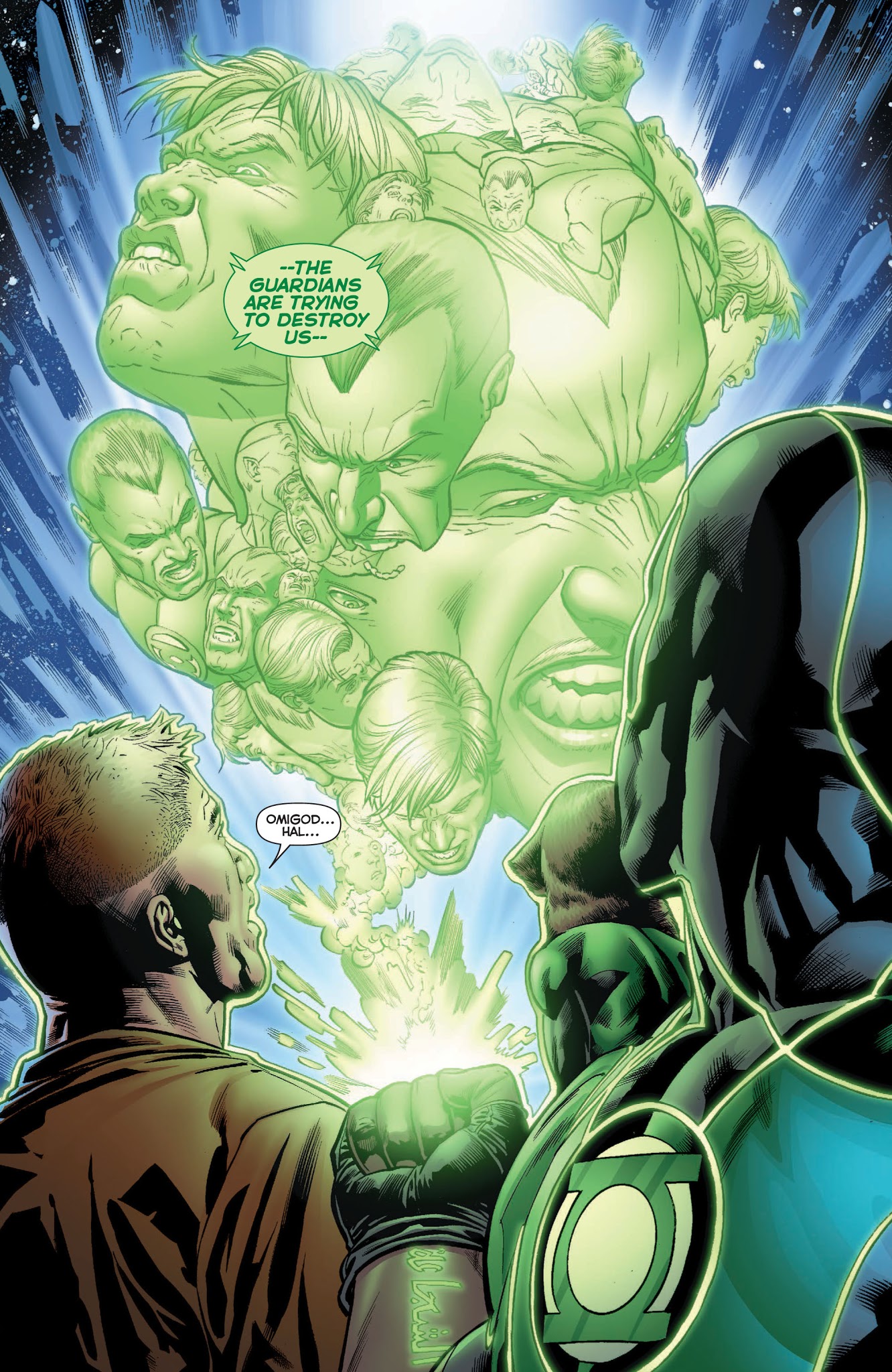 Read online Green Lantern: Rise of the Third Army comic -  Issue # TPB - 359