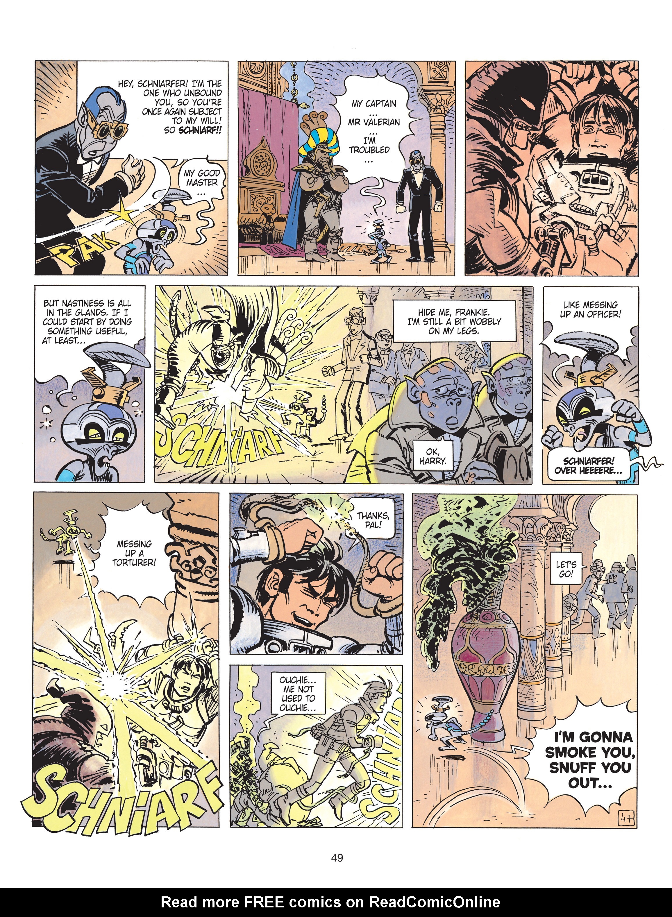 Read online Valerian and Laureline comic -  Issue #16 - 49