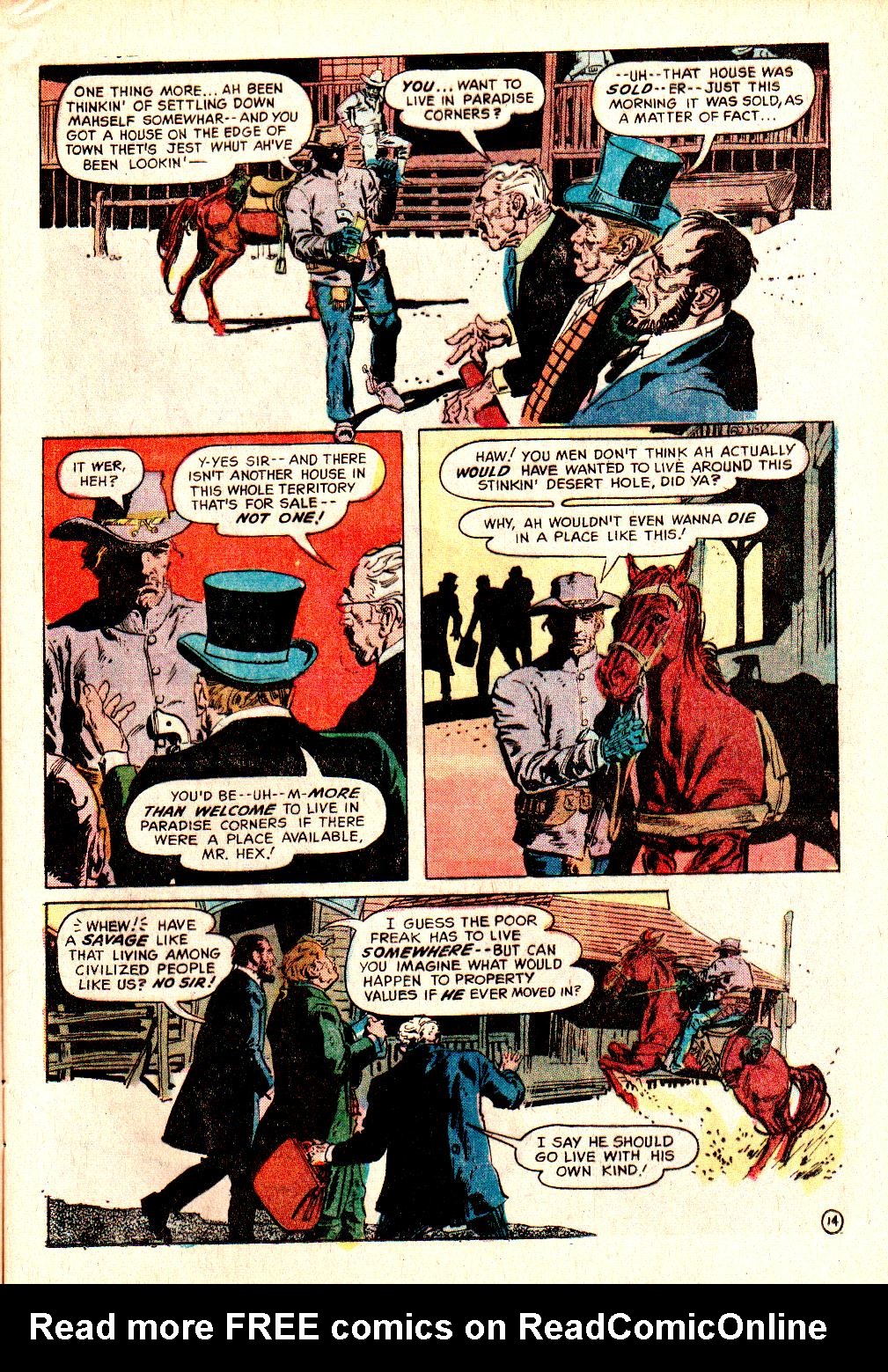 Read online All-Star Western (1970) comic -  Issue #10 - 17