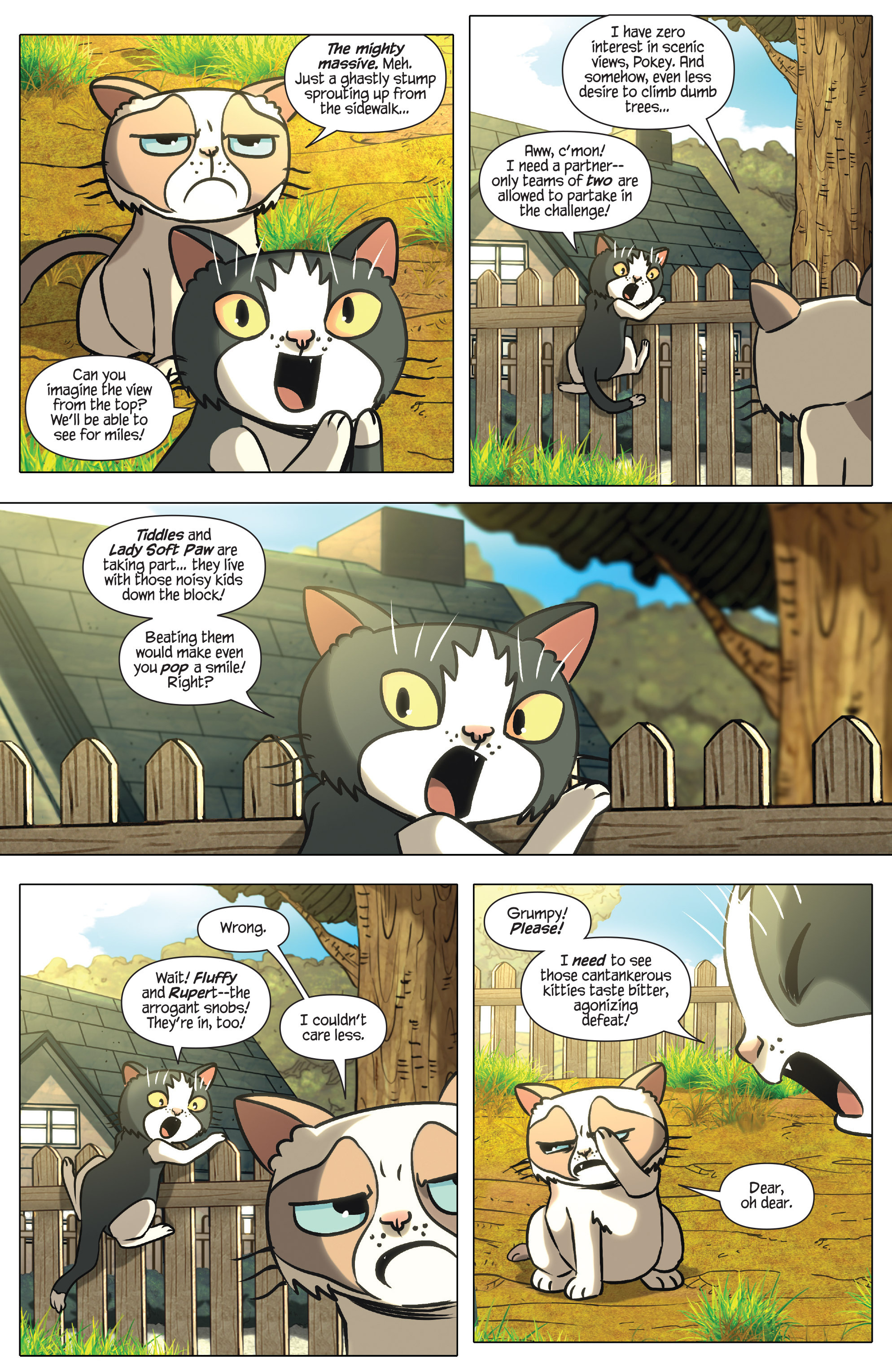 Read online Grumpy Cat & Pokey comic -  Issue #1 - 11