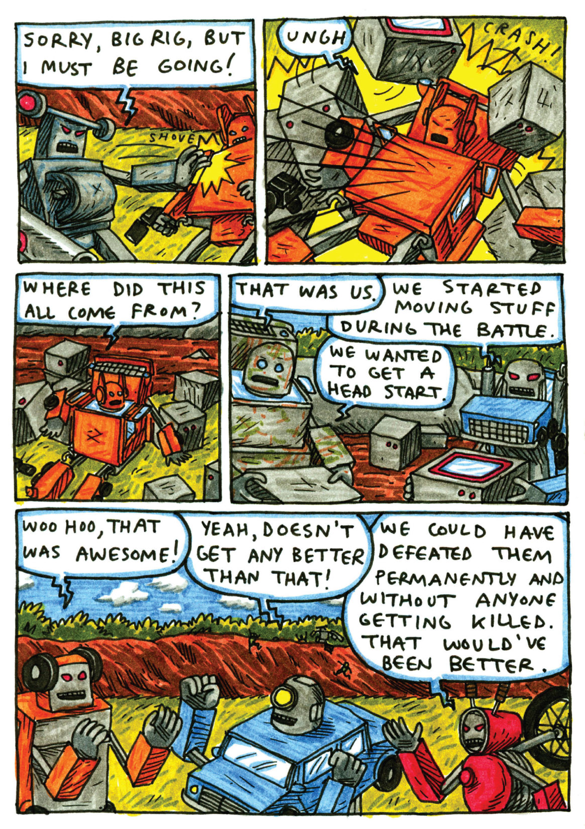 Read online Incredible Change-Bots comic -  Issue # TPB 2 - 82