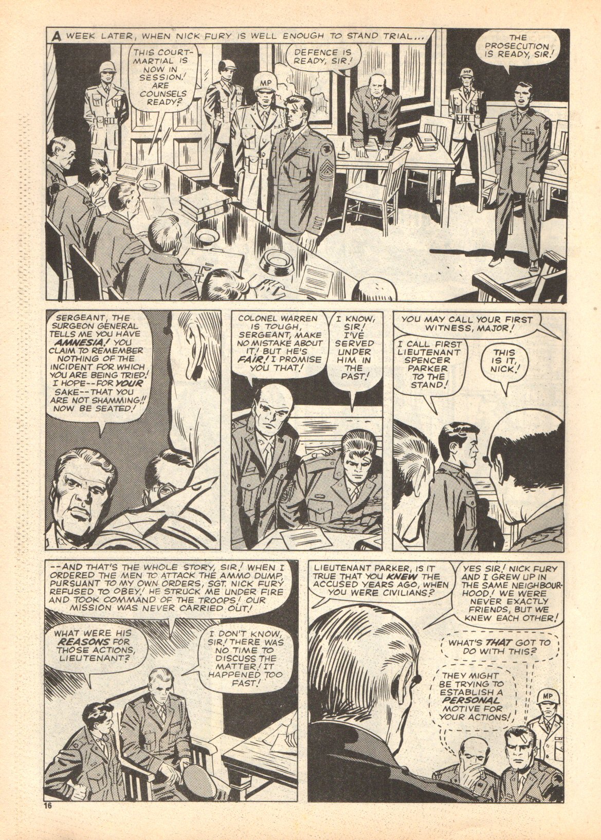 Read online Fury (1977) comic -  Issue #11 - 16