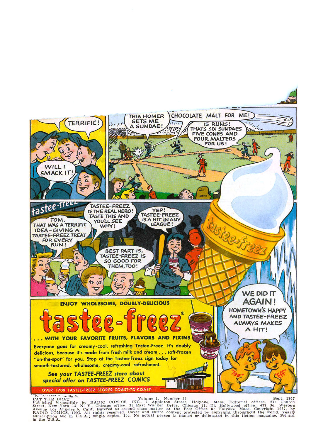 Read online Pat the Brat comic -  Issue #22 - 2