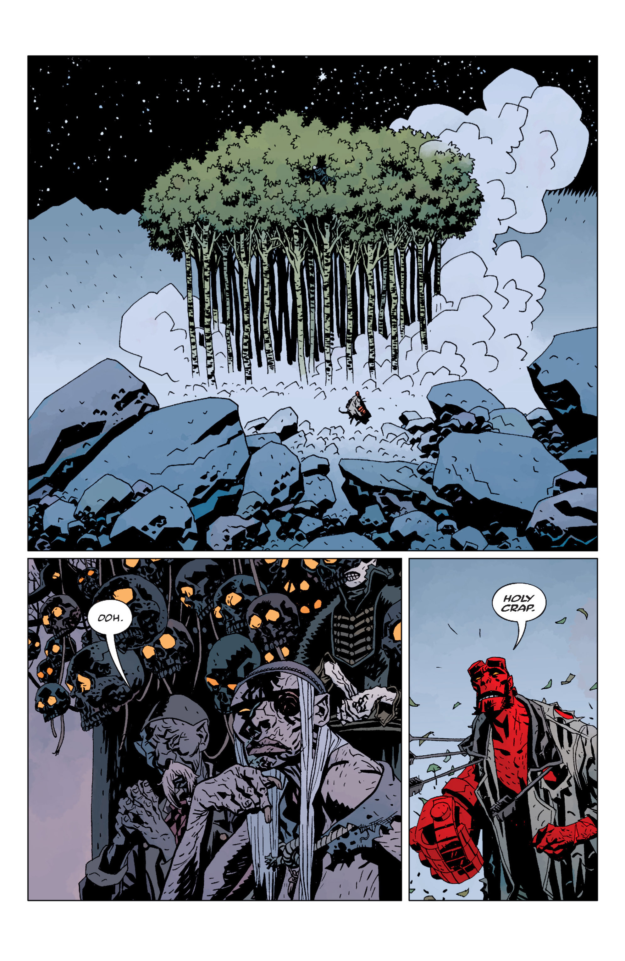 Read online Hellboy comic -  Issue #8 - 119