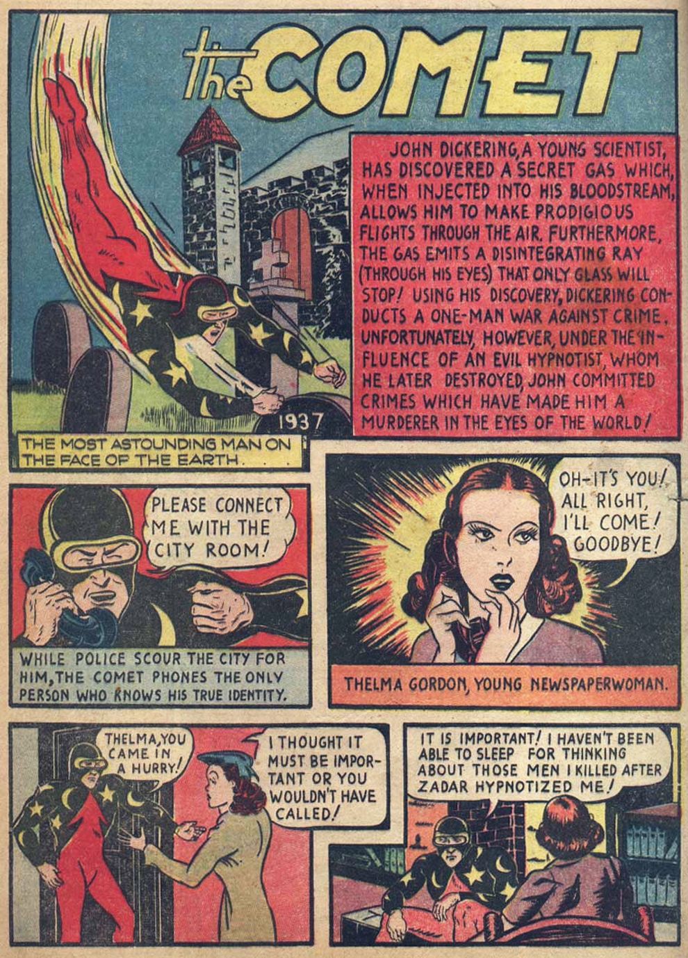 Read online Pep Comics comic -  Issue #6 - 16