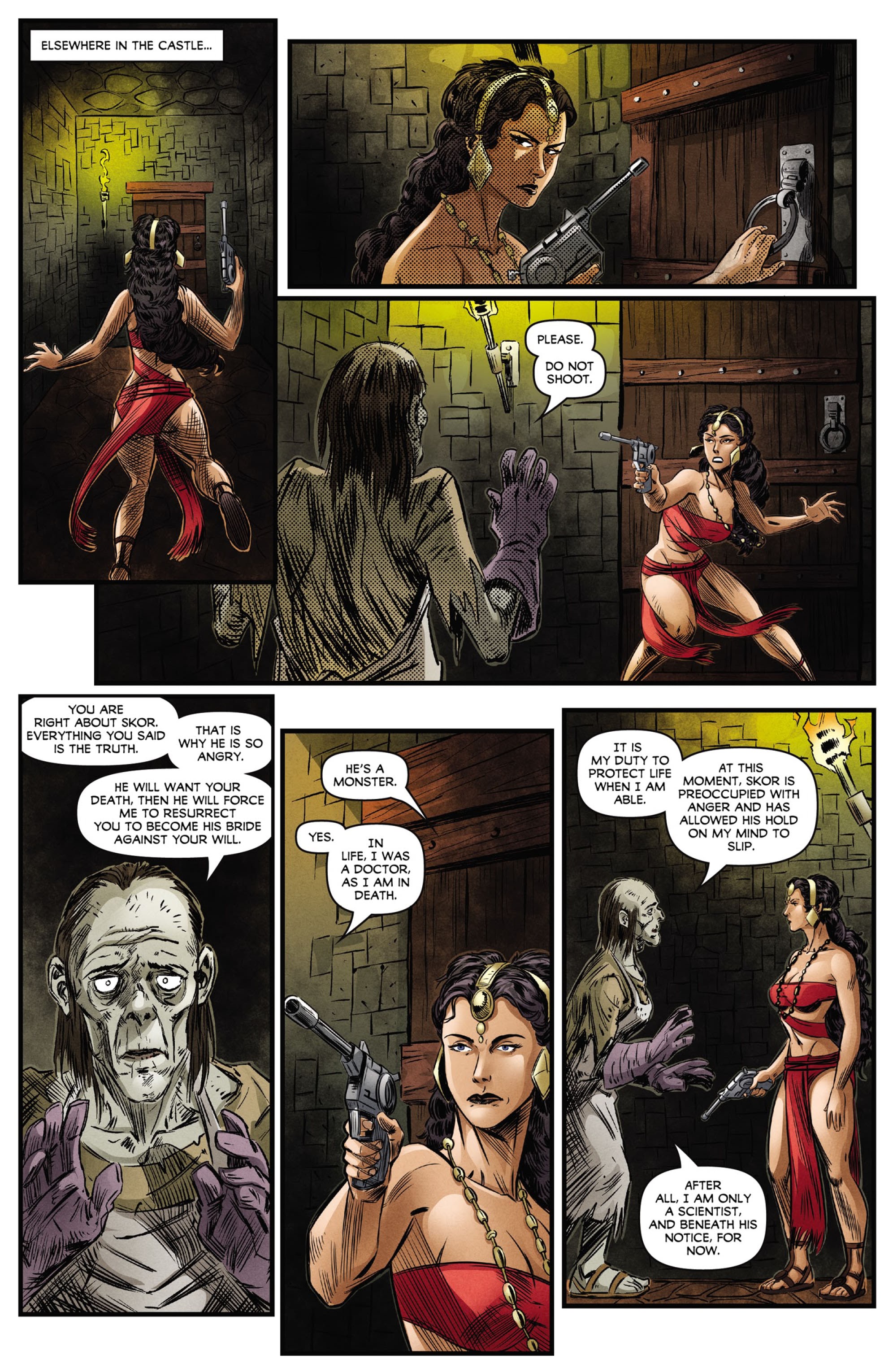 Read online ERB Carson of Venus: Realm of the Dead comic -  Issue #3 - 14