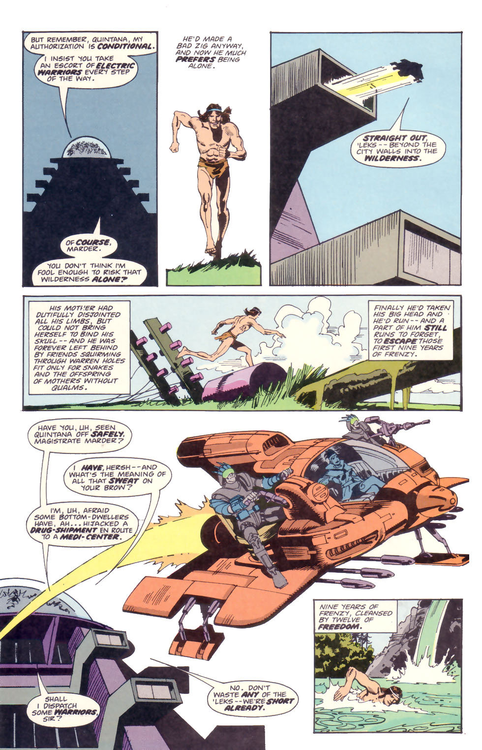 Read online Electric Warrior comic -  Issue #1 - 6