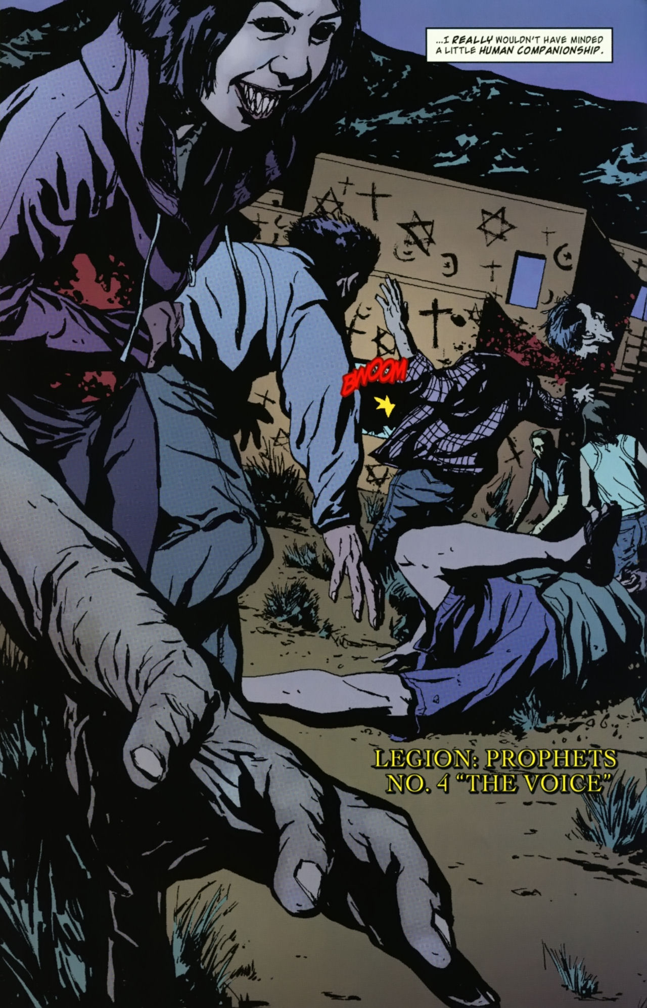 Read online Legion: Prophets comic -  Issue #4 - 4