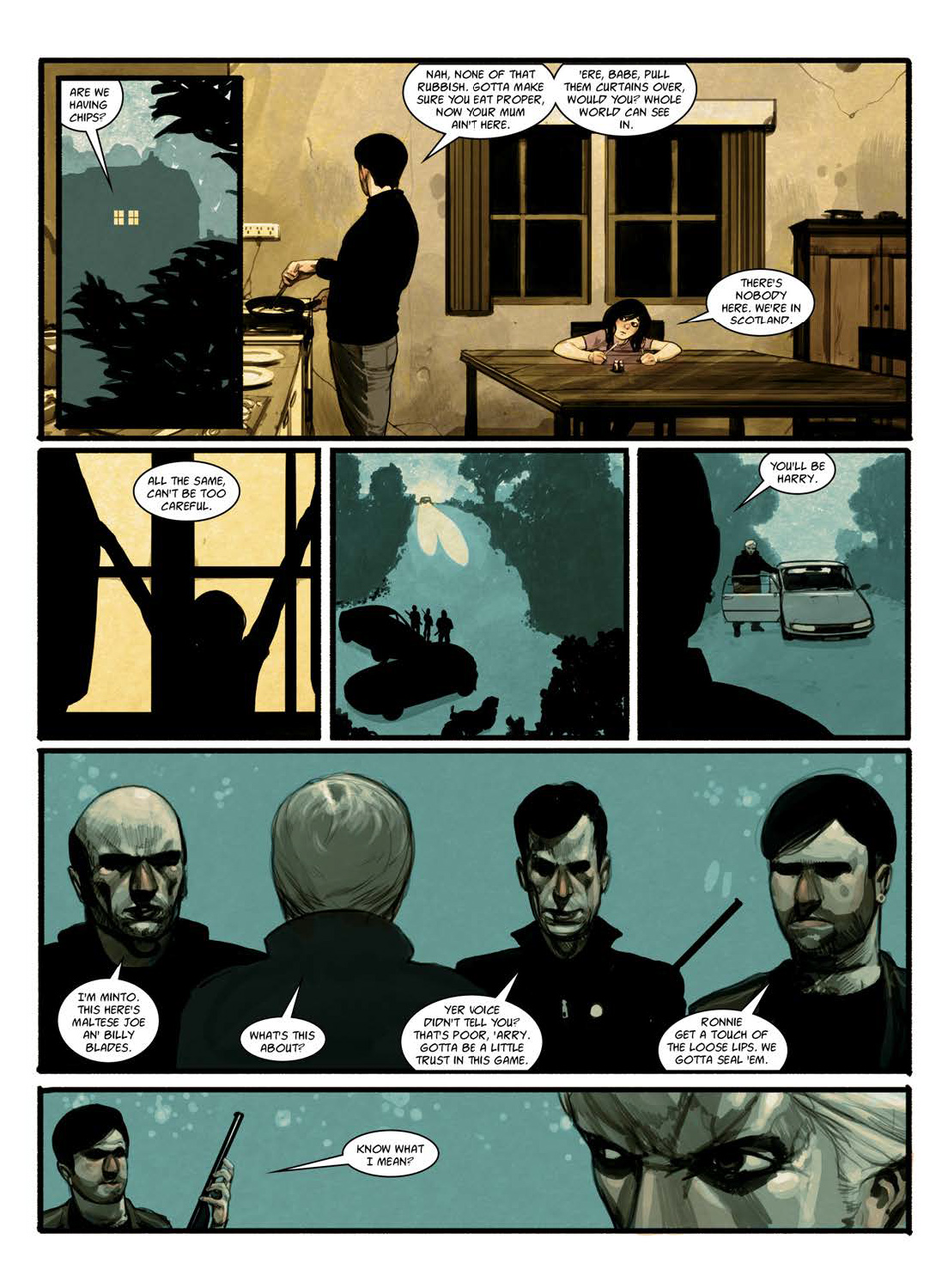 Read online Button Man comic -  Issue # TPB 4 - 9