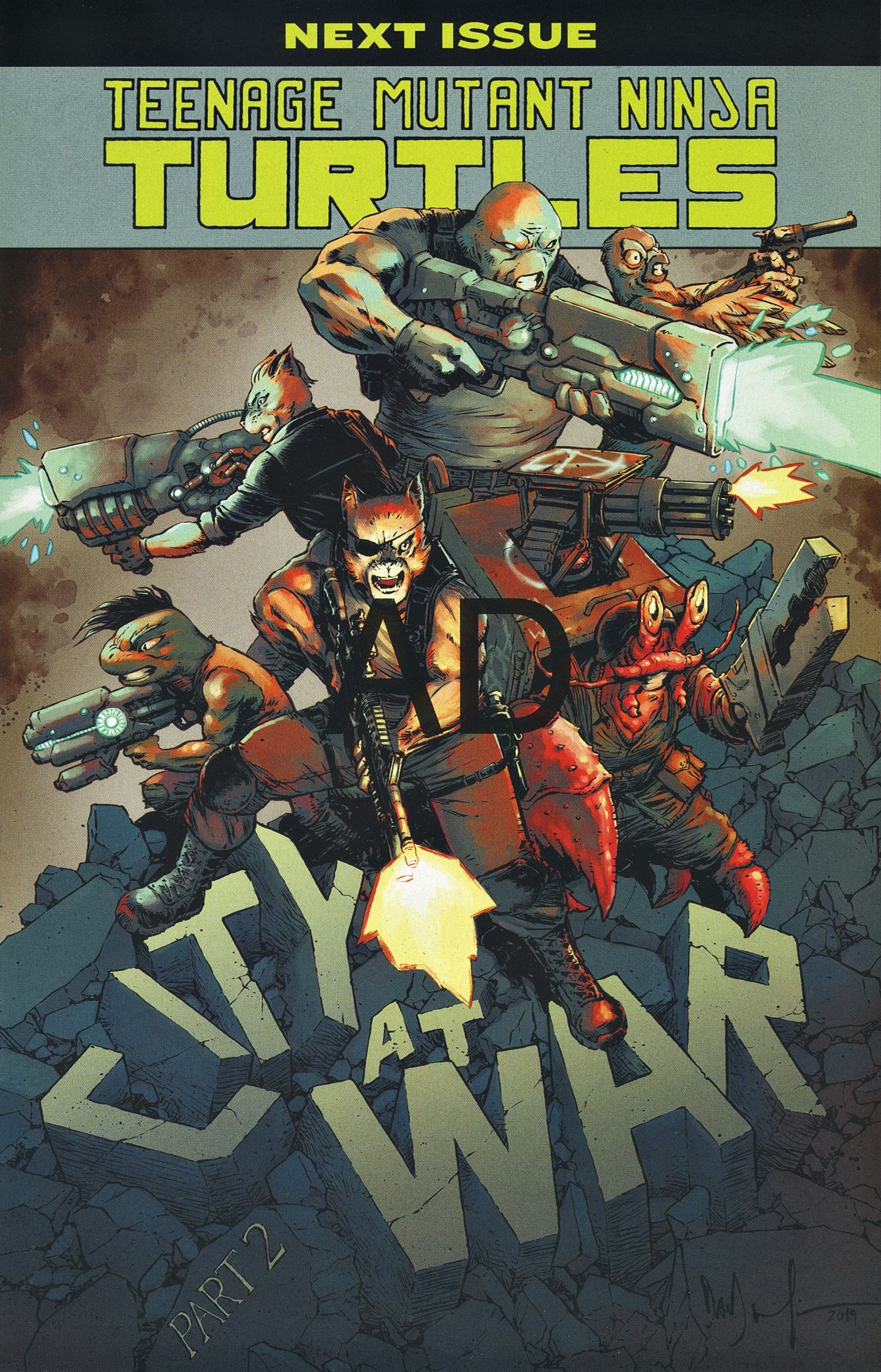 Read online Free Comic Book Day 2019 comic -  Issue # TMNT - 23