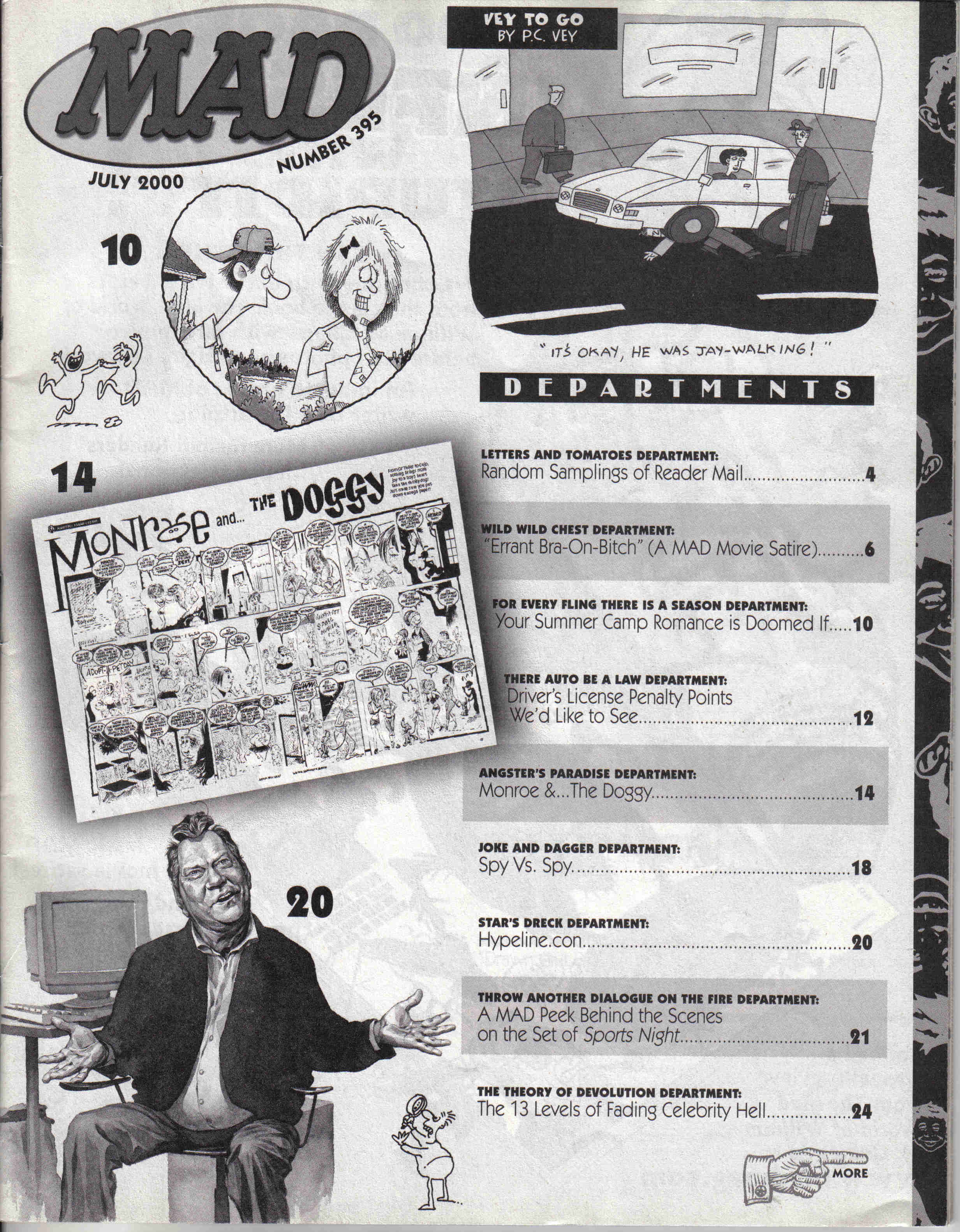 Read online MAD comic -  Issue #395 - 2