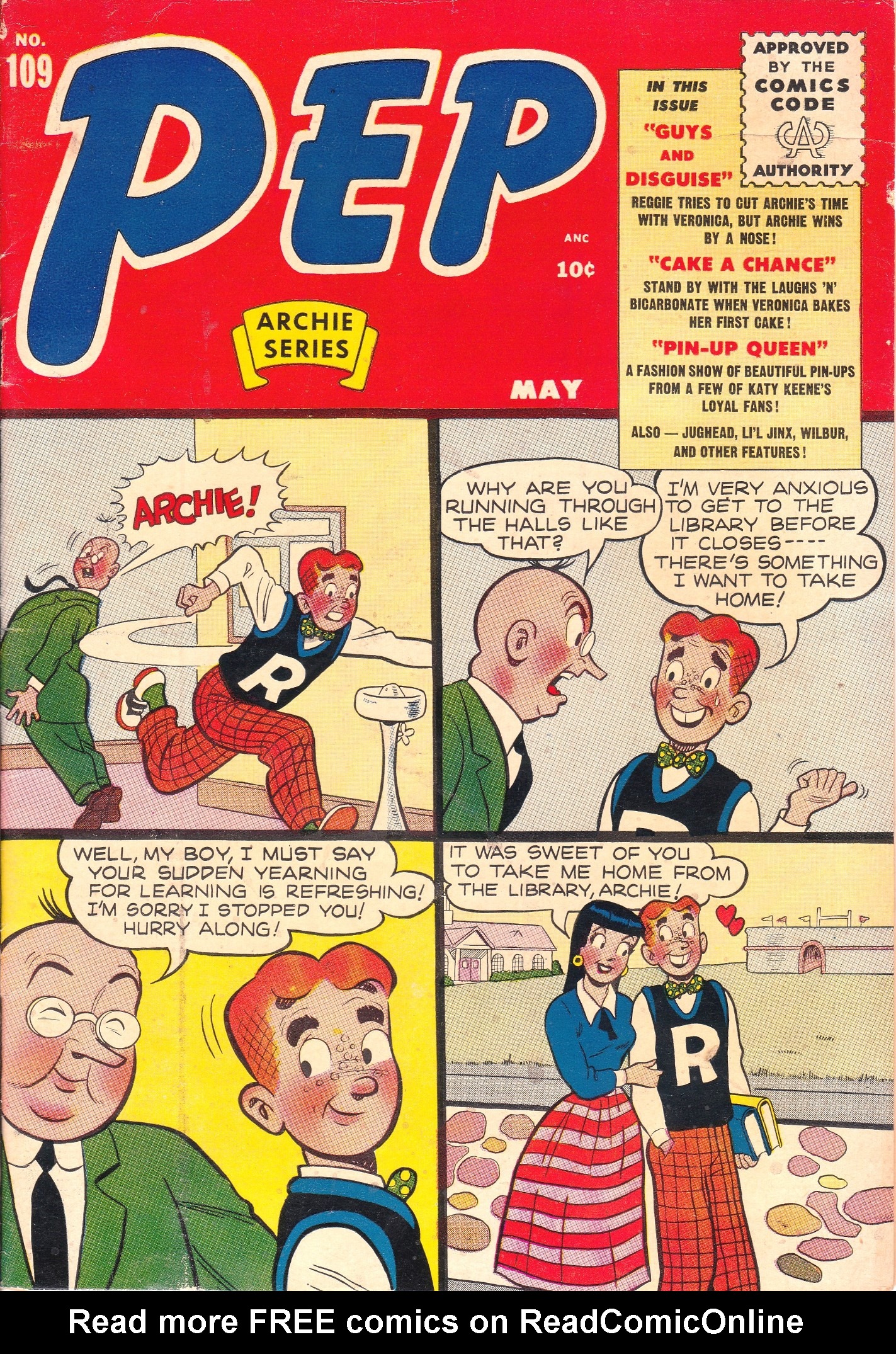 Read online Pep Comics comic -  Issue #109 - 1