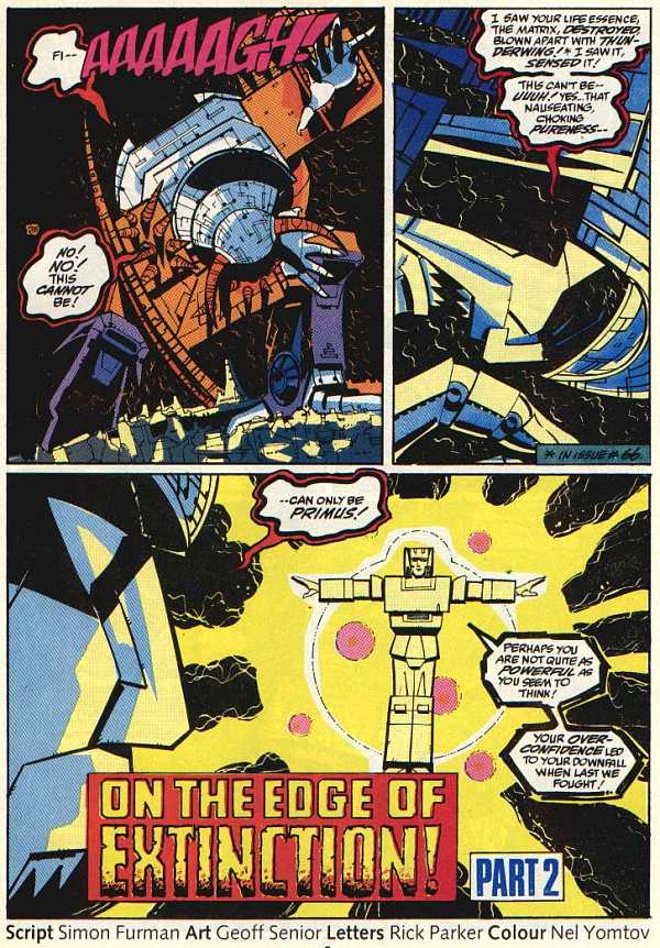 Read online The Transformers (UK) comic -  Issue #320 - 2
