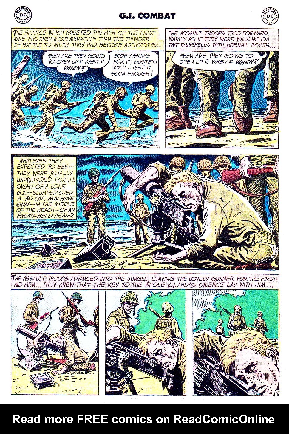 Read online G.I. Combat (1952) comic -  Issue #77 - 10