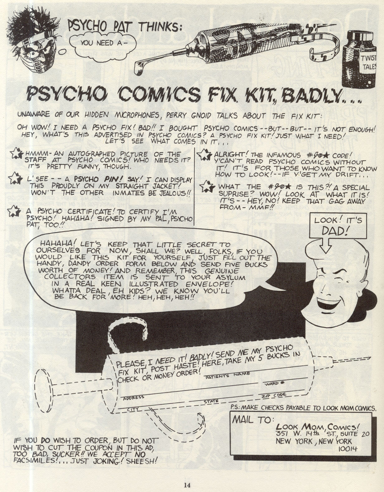 Read online Psycho Comics comic -  Issue #1 - 17