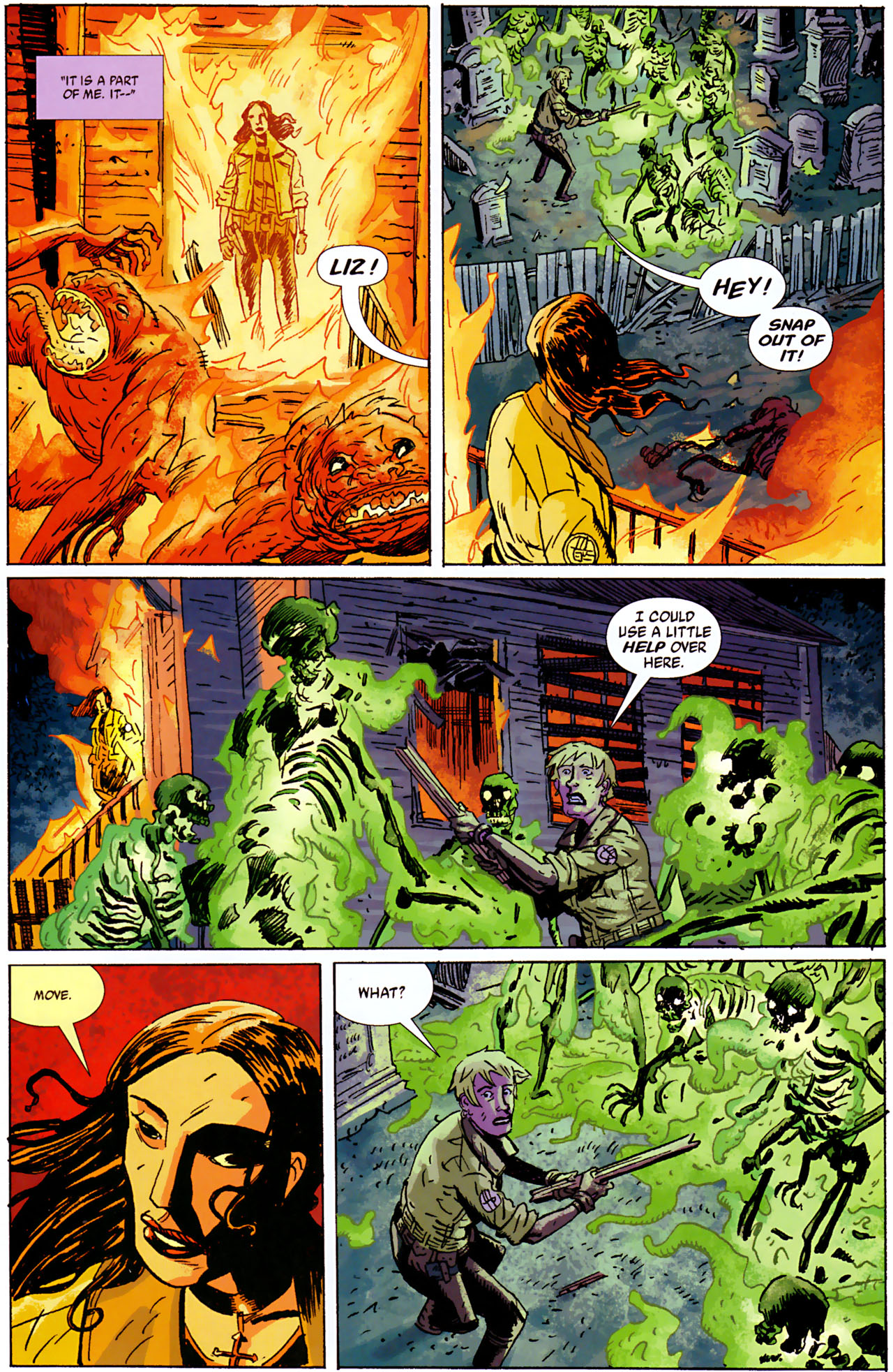 Read online B.P.R.D., Plague of Frogs comic -  Issue #4 - 5