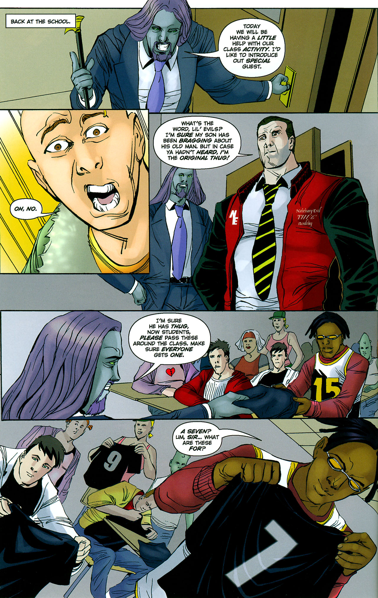 Read online Necessary Evil comic -  Issue #5 - 17