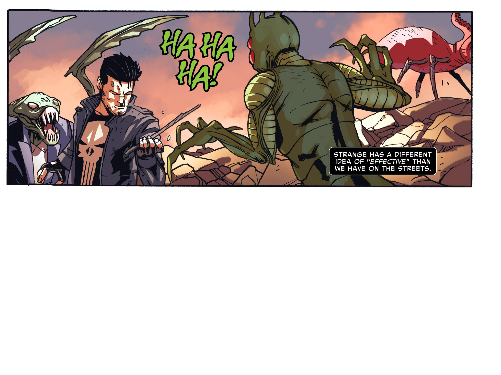 Read online Doctor Strange/Punisher: Magic Bullets Infinite Comic comic -  Issue #3 - 24