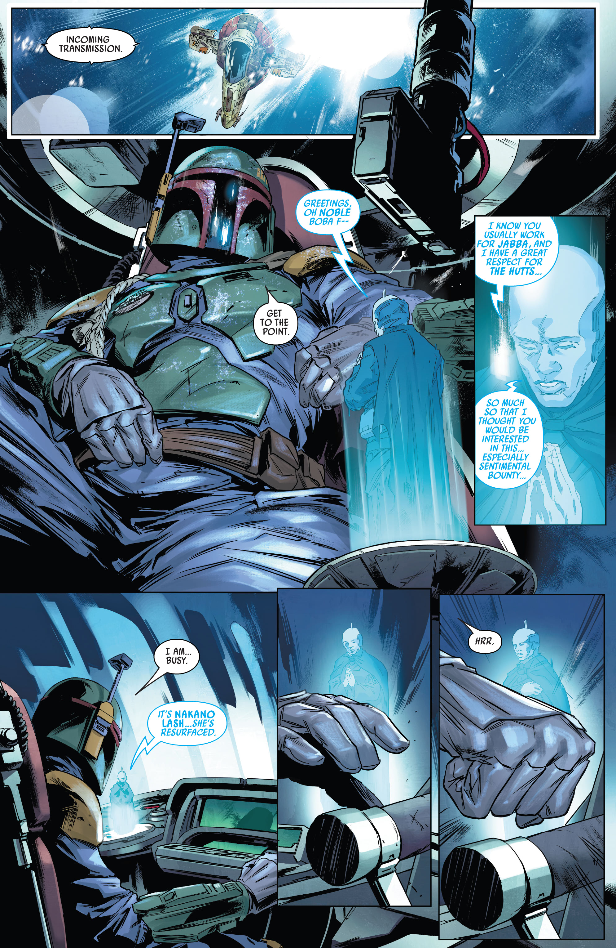 Read online Star Wars: Bounty Hunters comic -  Issue #1 - 21